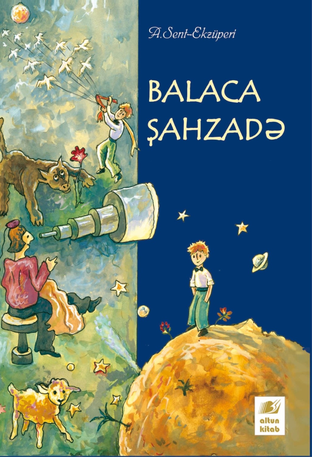 Обложка книги «Balaca şahzadə»