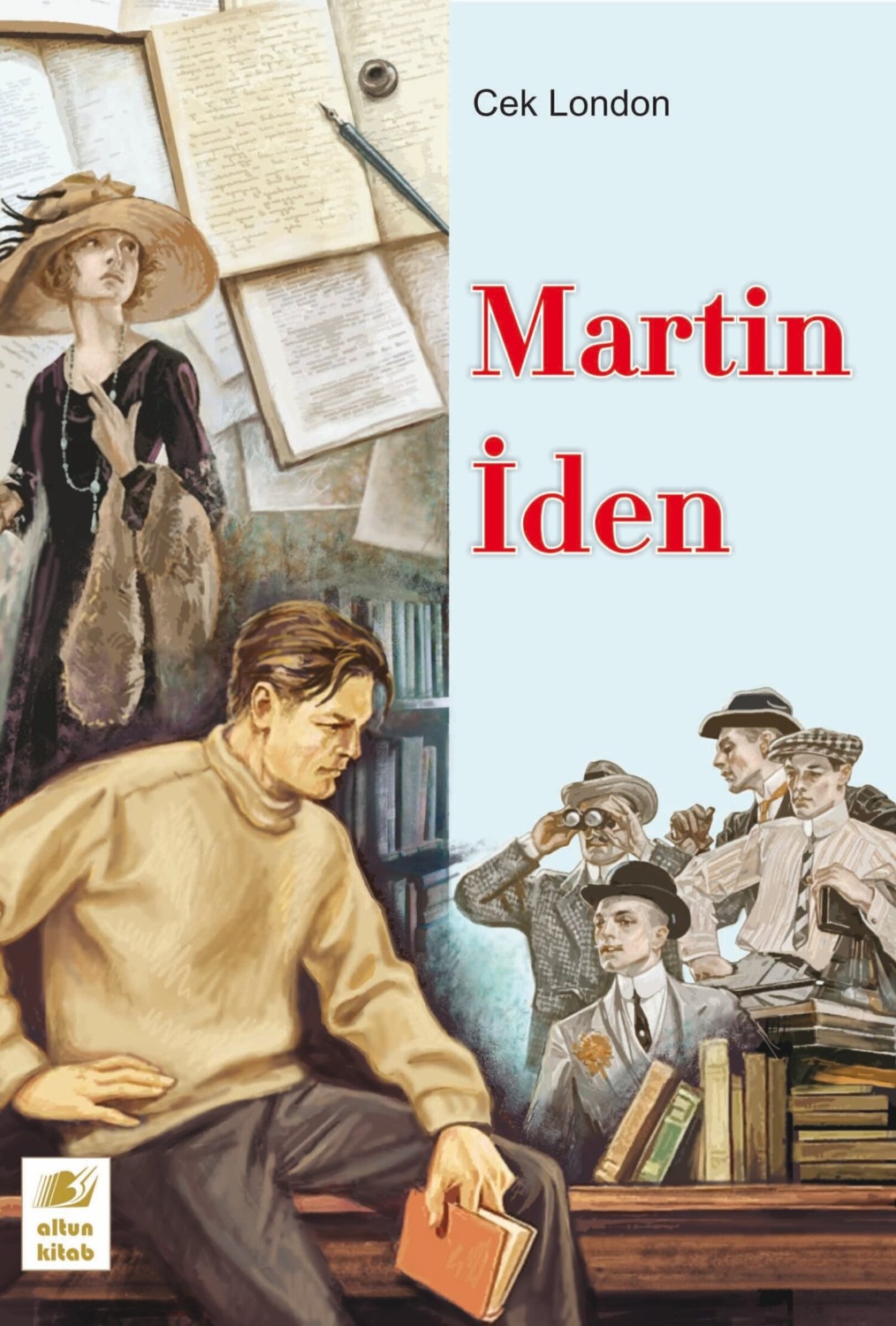 Обложка книги «Martin İden»