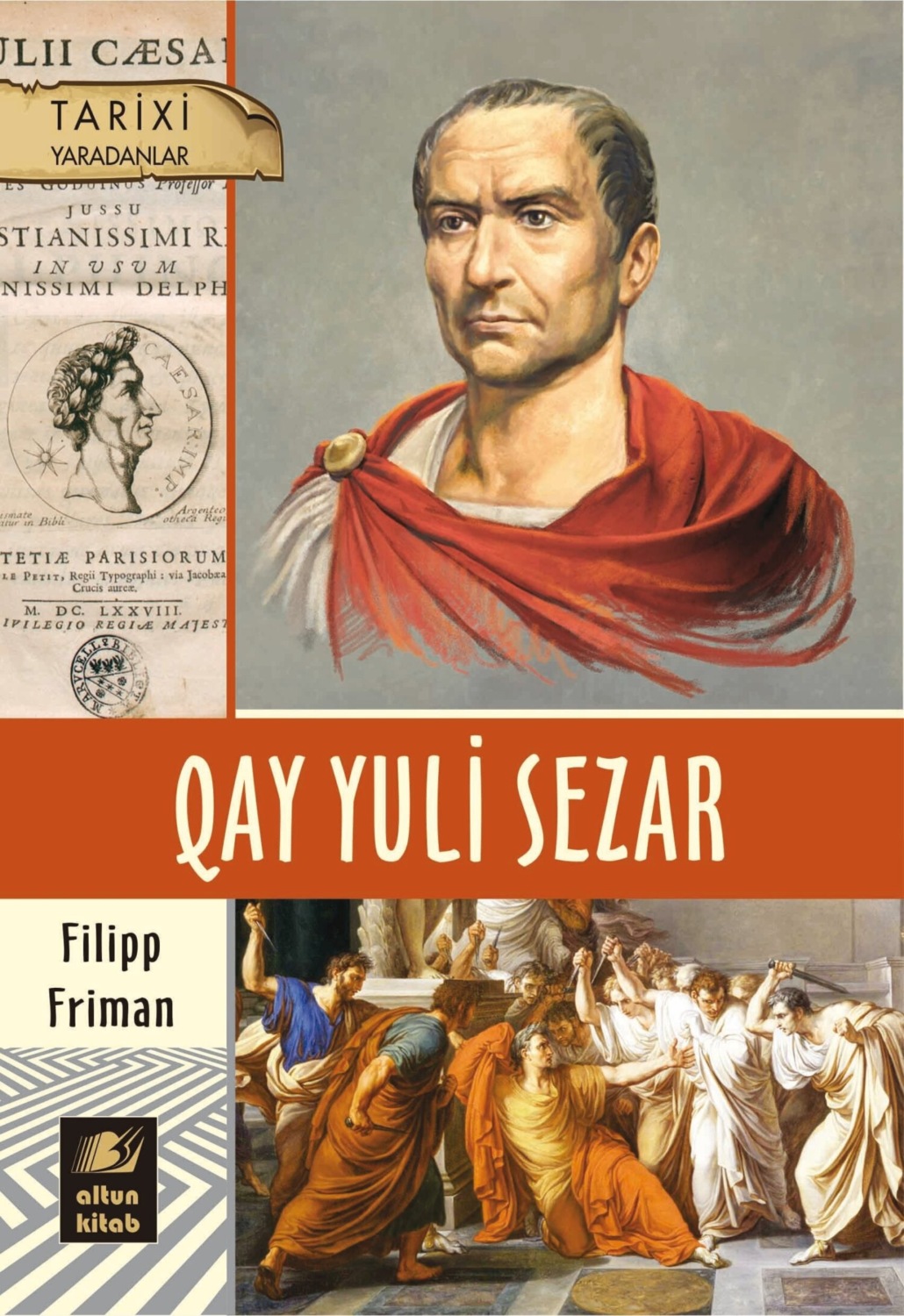 Обложка книги «Qay Yuli Sezar»