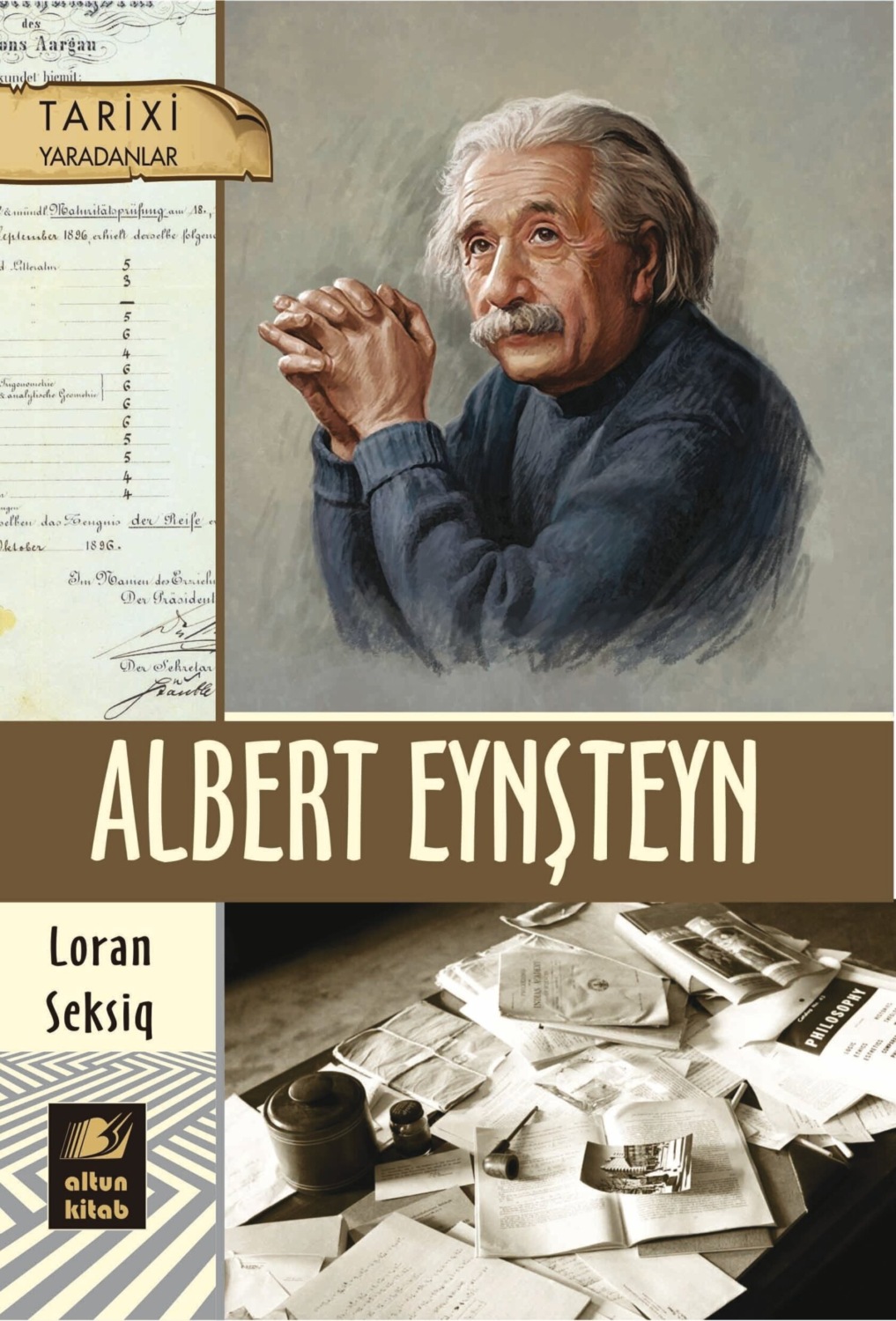 Обложка книги «Albert Eynşteyn»
