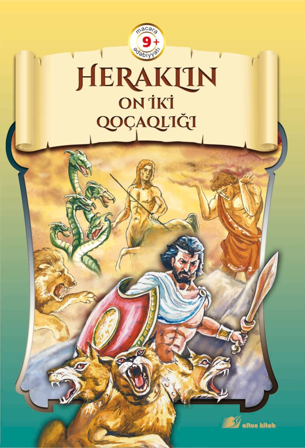Обложка книги «Heraklın on iki qoçaqlığı»