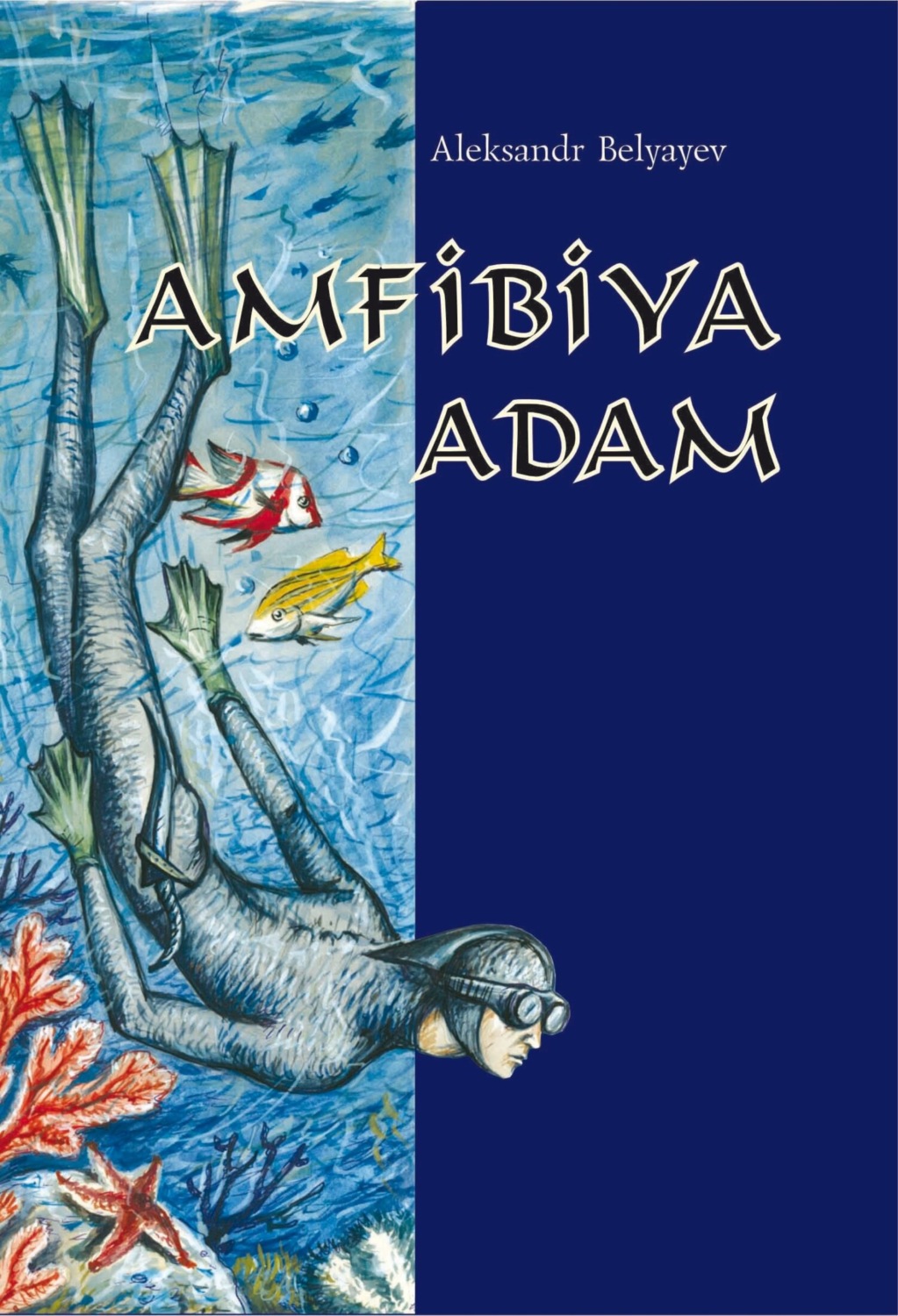 Обложка книги «Amfibiya adam»