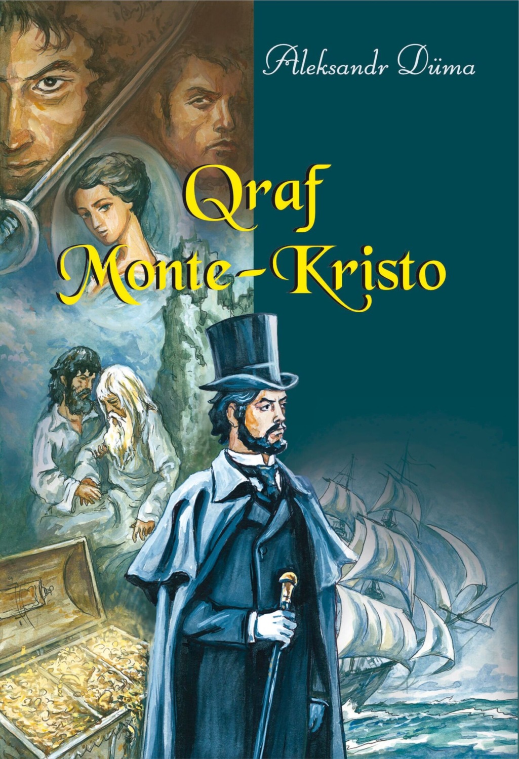 Обложка книги «Qraf monte kristo»