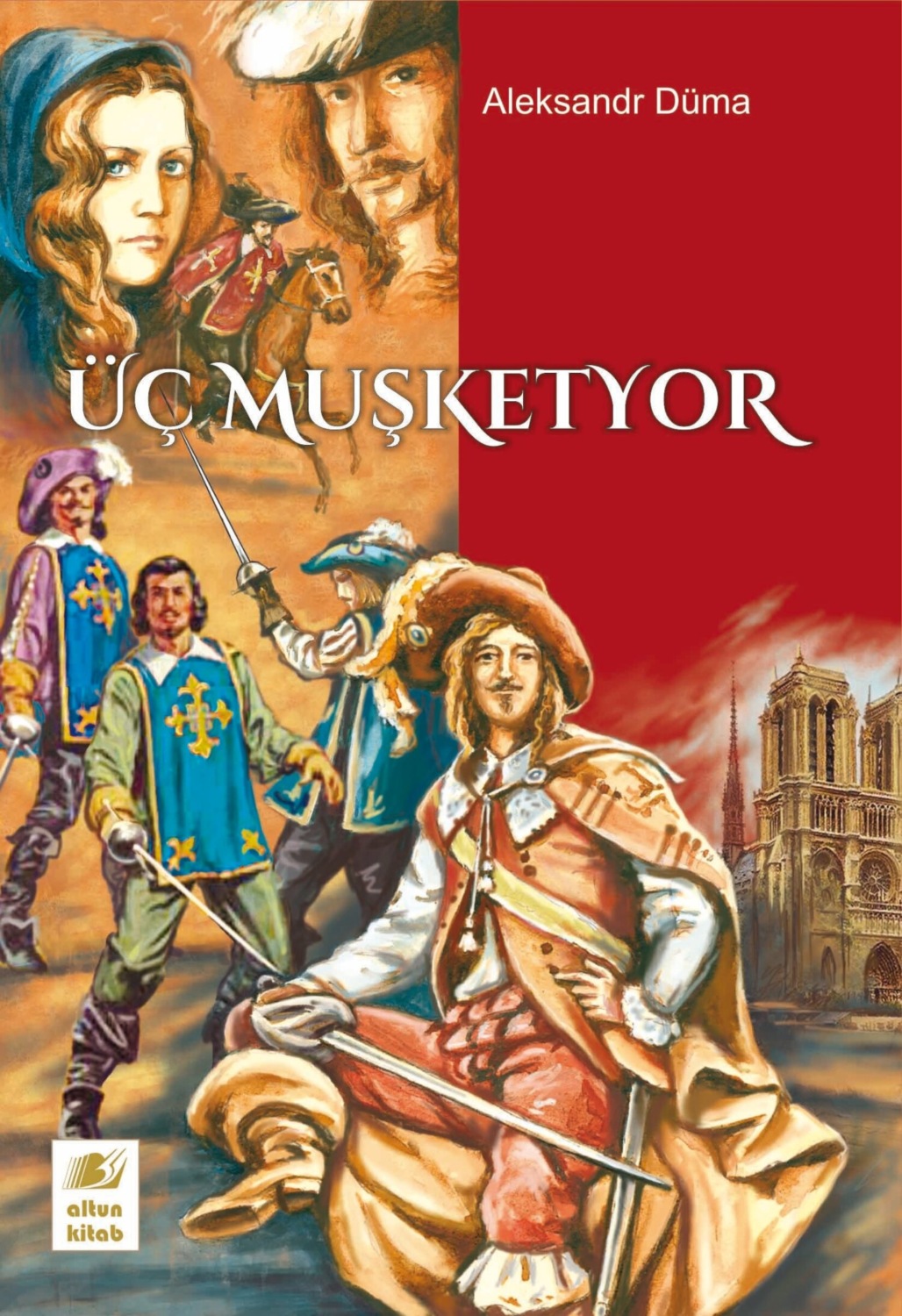 Обложка книги «Üç Muşketyor»