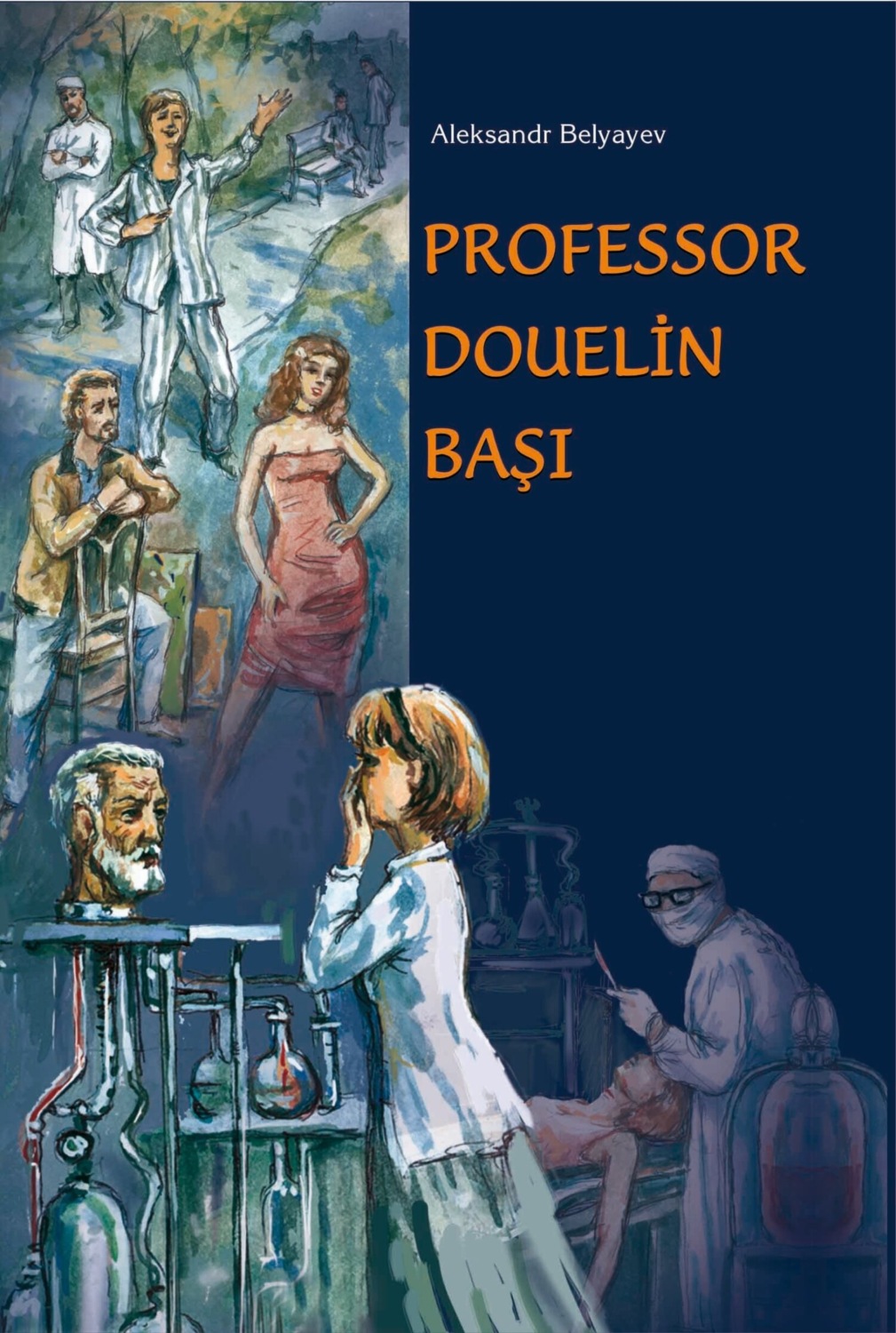 Обложка книги «Professor Douelin başı»