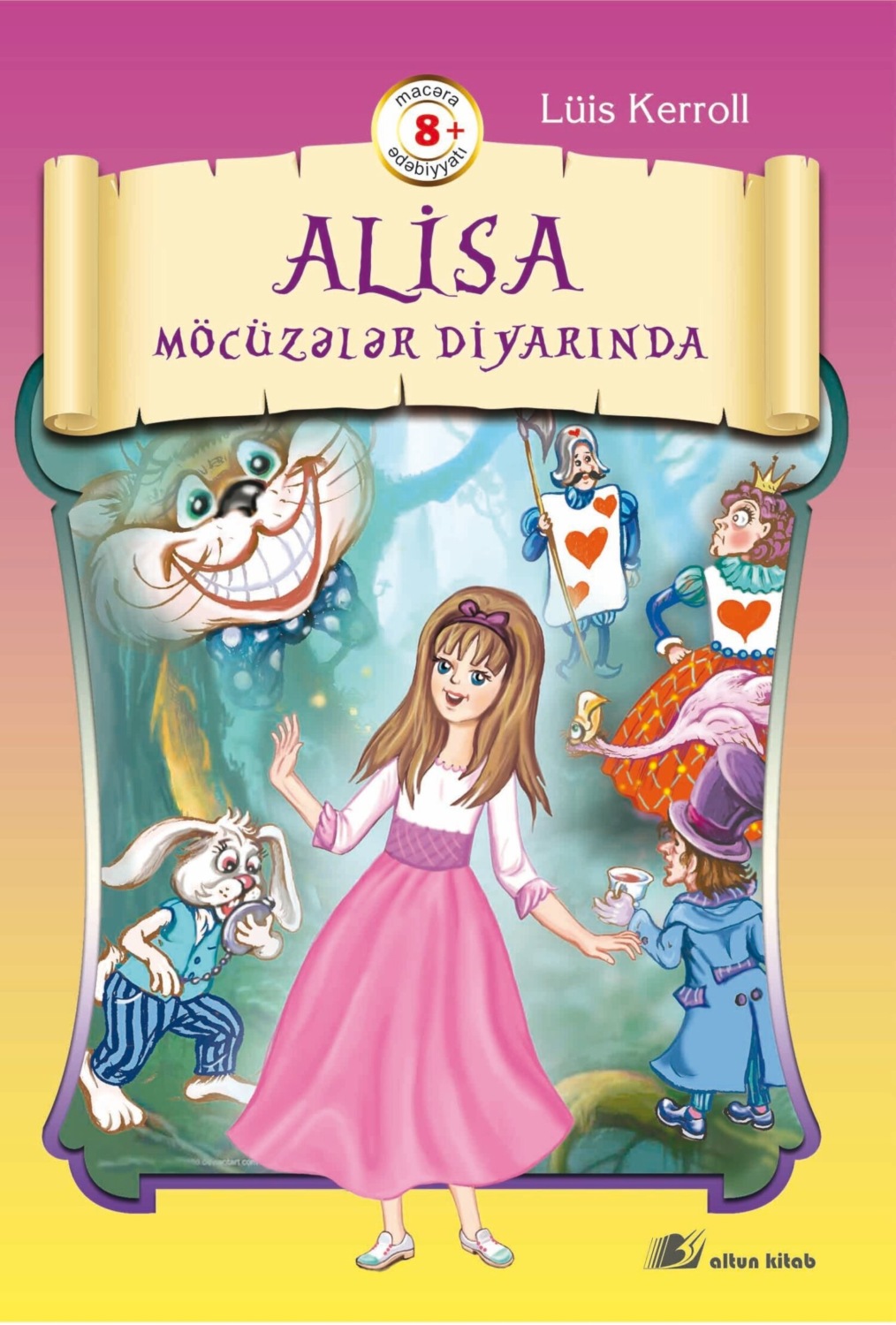 Обложка книги «Alisa möcüzələr diyarında»