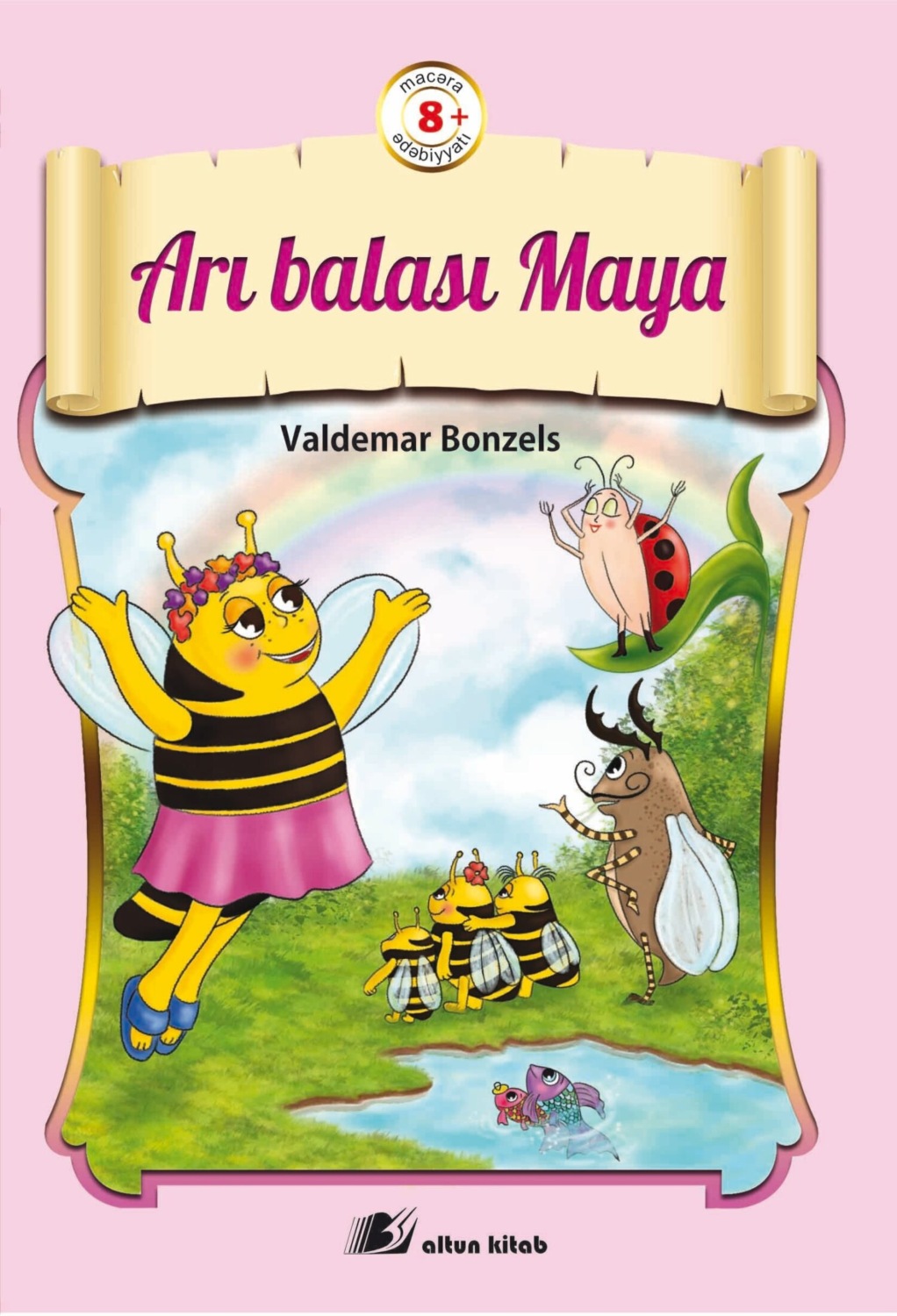 Обложка книги «Arı balası Maya»