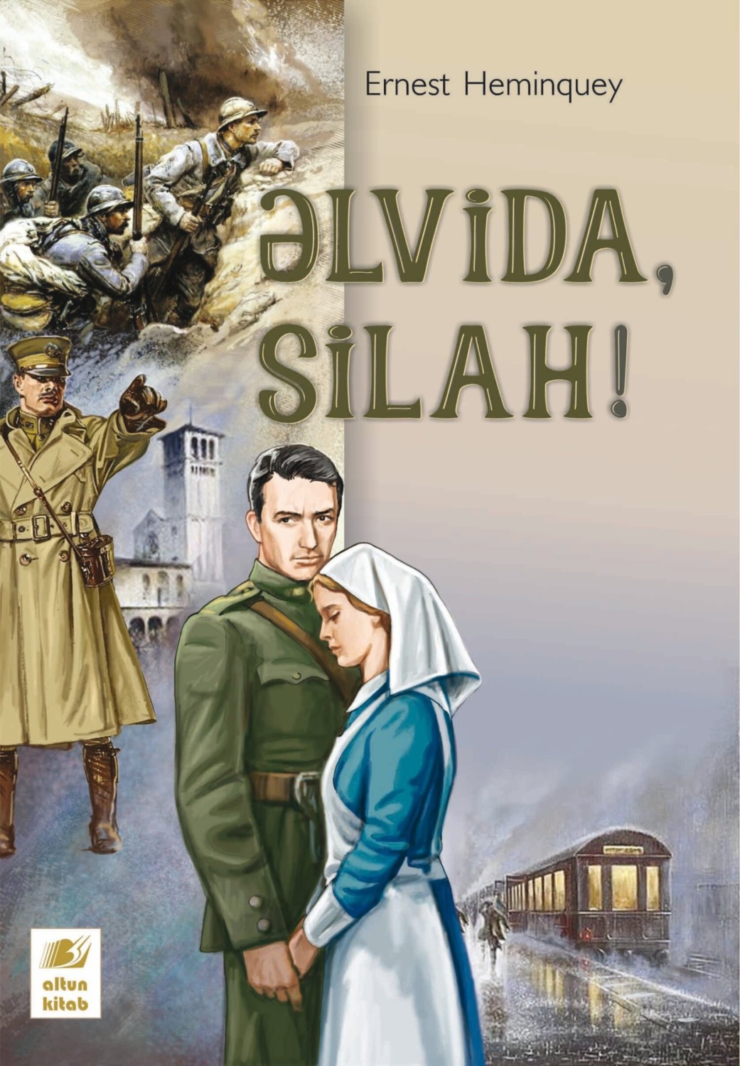 Обложка книги «Əlvida, silah!»