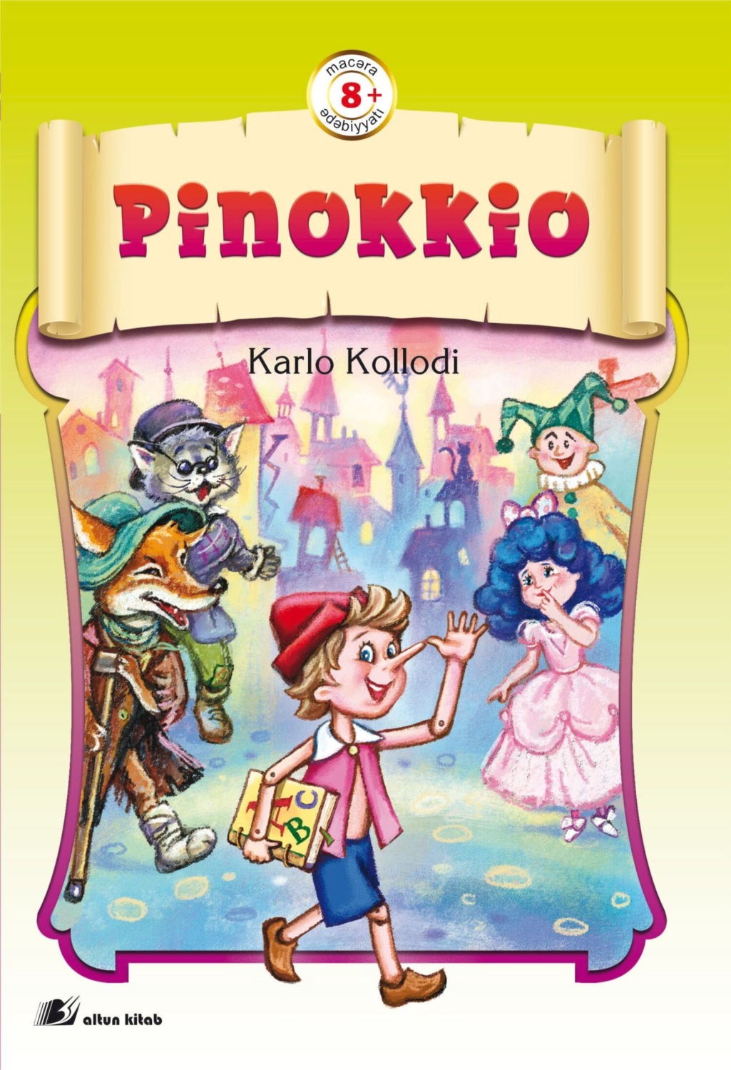Обложка книги «Pinokiyo»