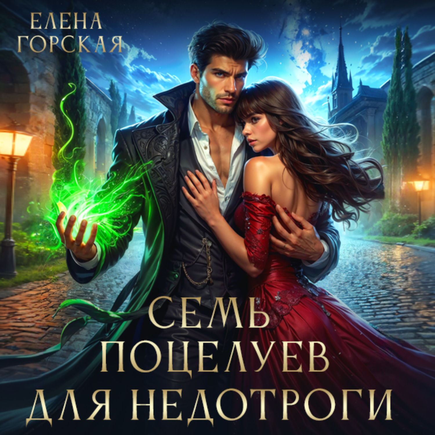Обложка книги «Семь поцелуев для недотроги»