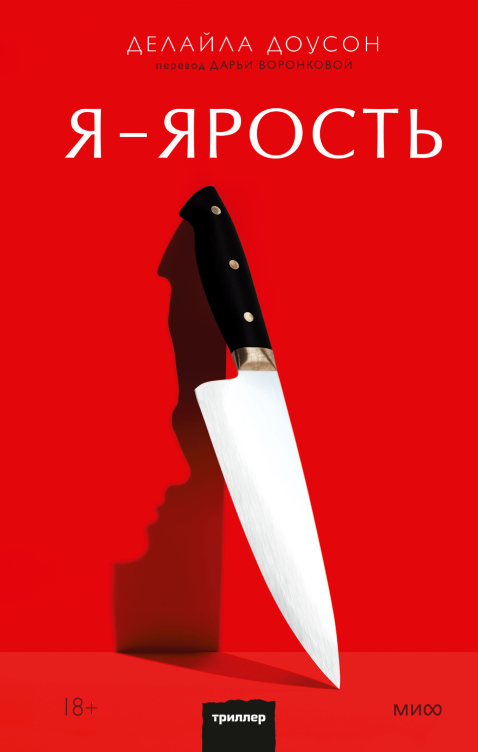 Обложка книги «Я – ярость»