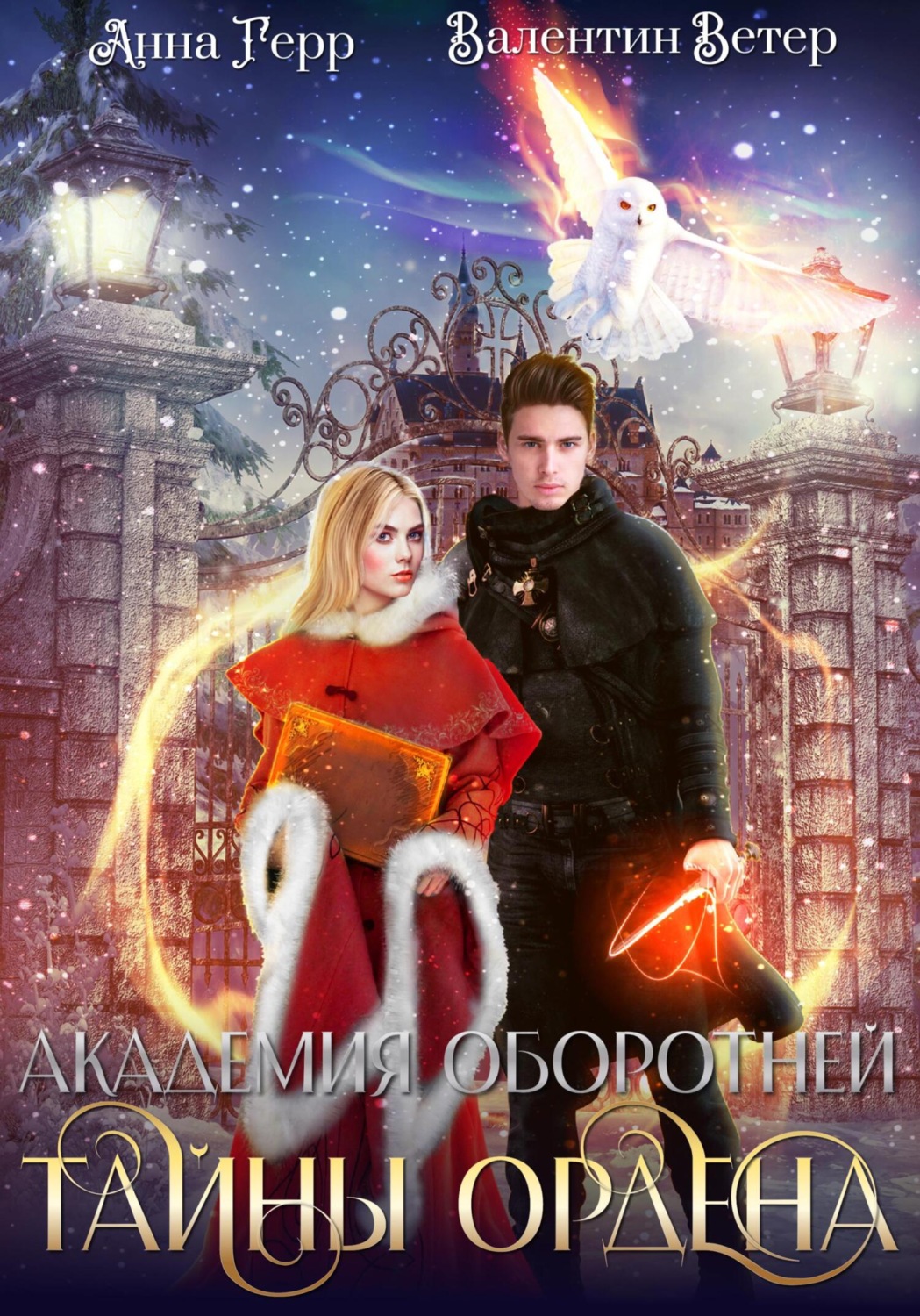 Обложка книги «Академия оборотней. Тайны ордена»