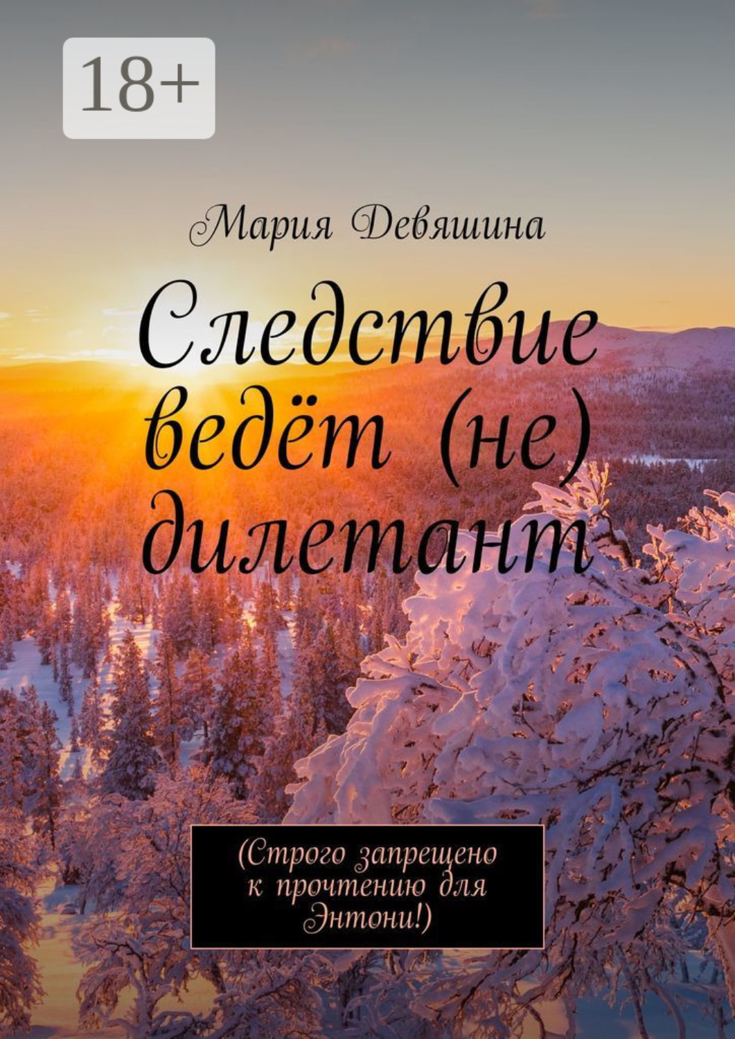 Обложка книги «Следствие ведёт (не) дилетант»