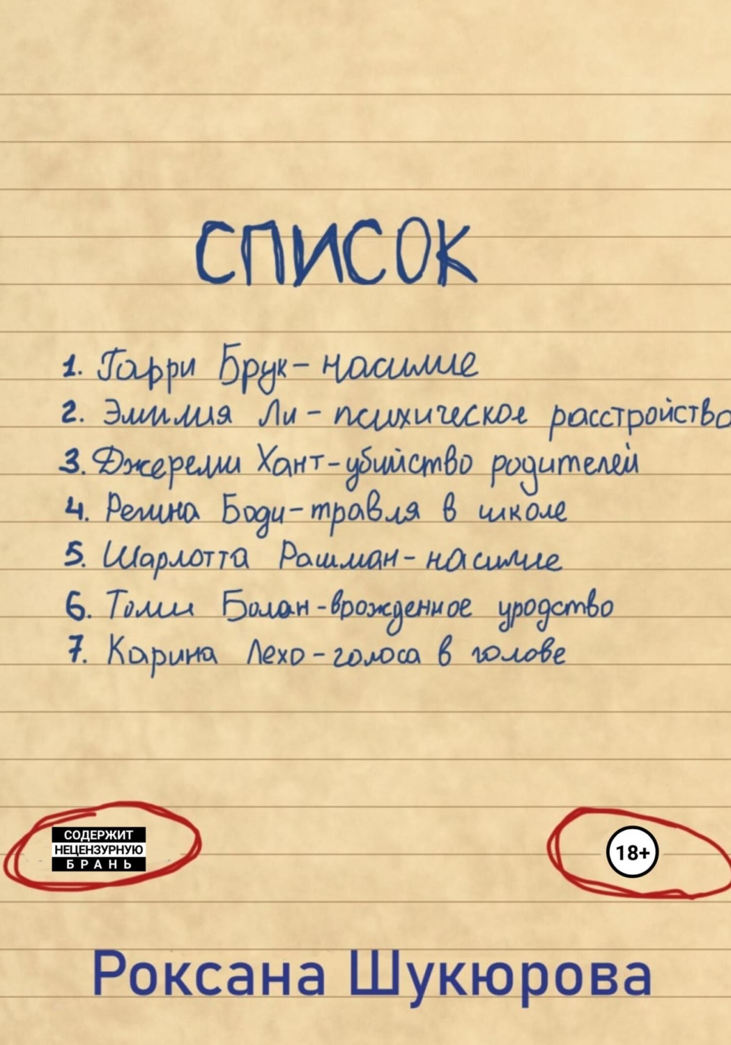 Обложка книги «Список»