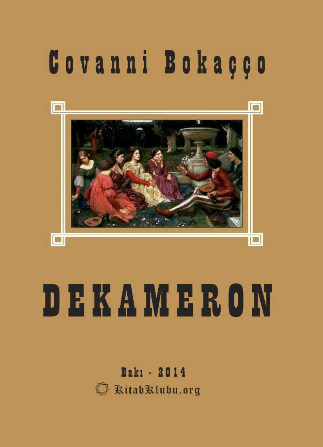 Обложка книги «Dekameron»