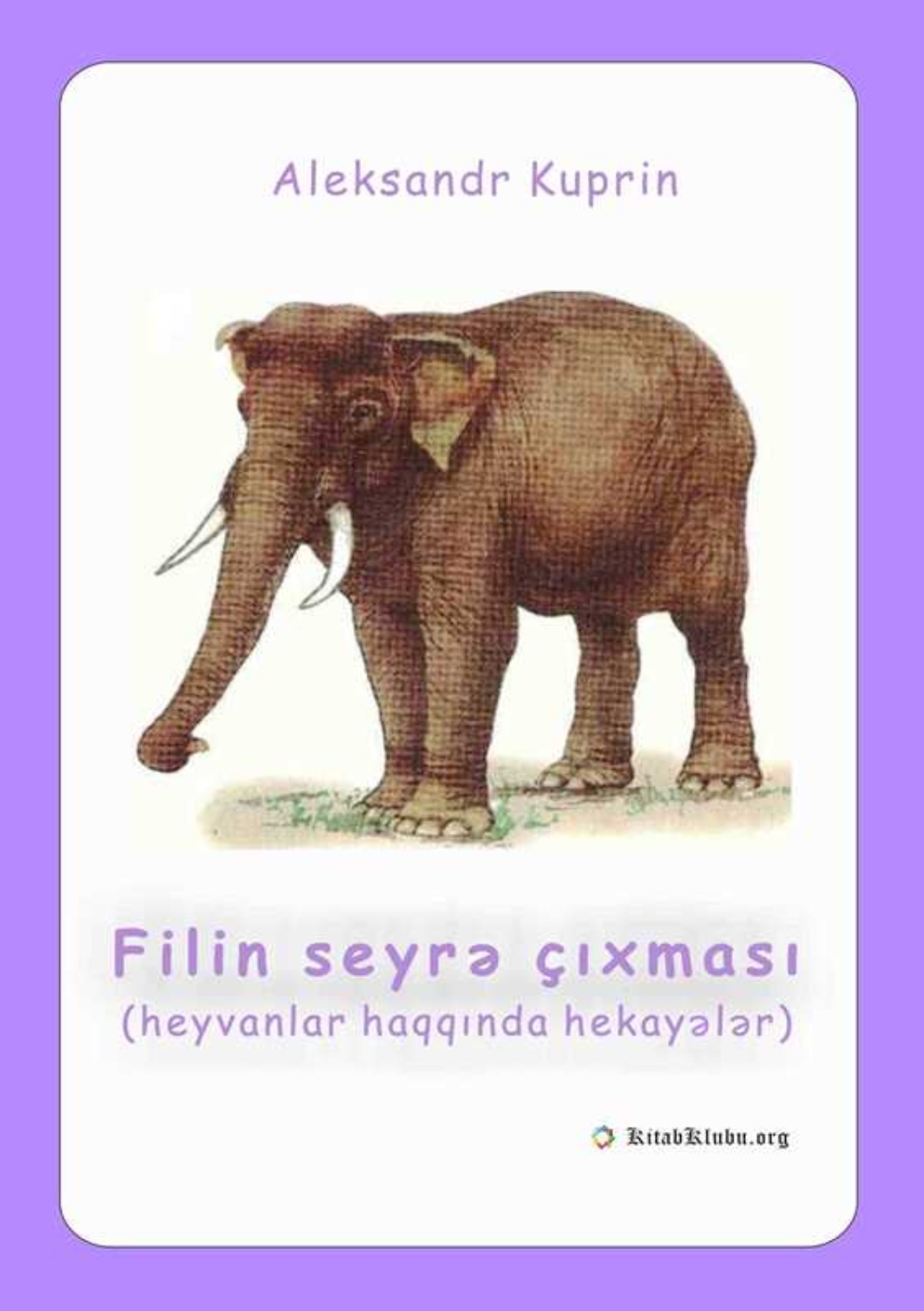 Обложка книги «Filin seyrə çıxması»