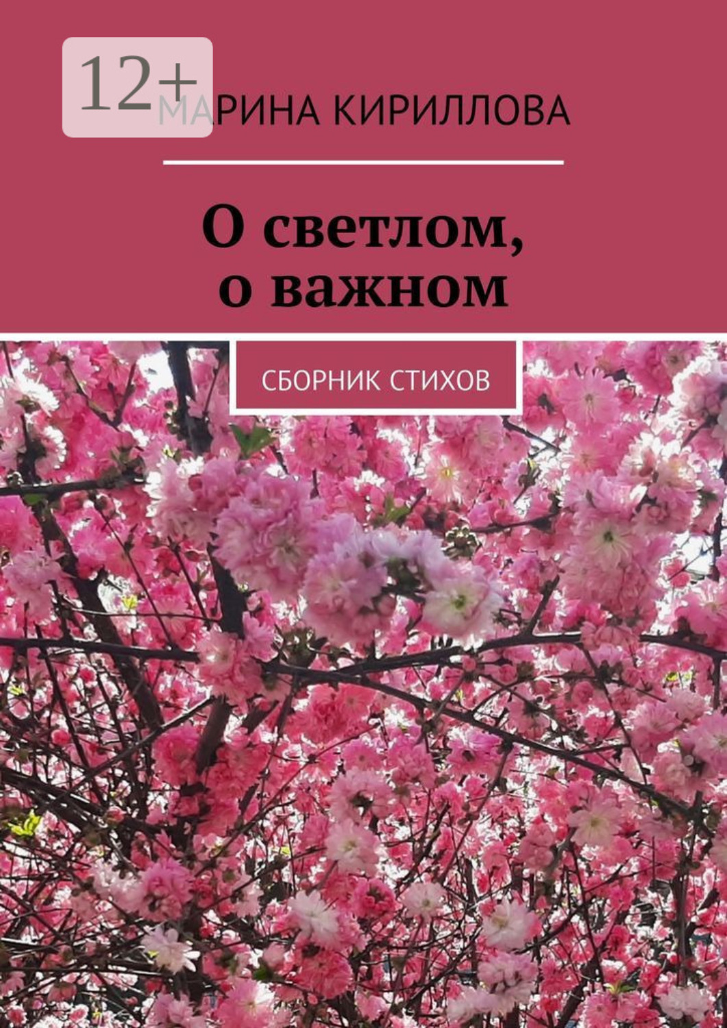 Обложка книги «О светлом, о важном. Сборник стихов»