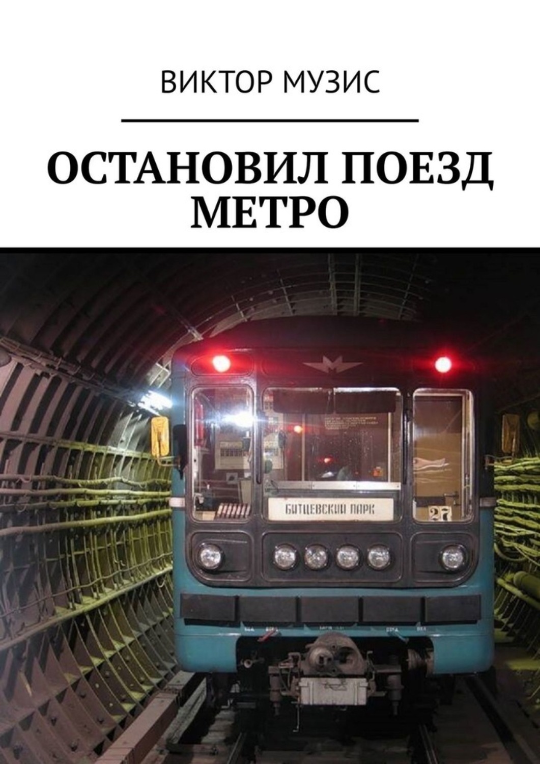 Обложка книги «Остановил поезд метро»