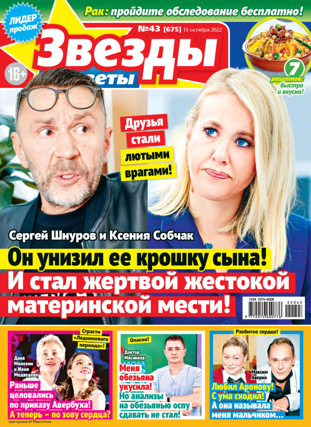 Обложка книги «Звёзды и советы №43/2022»