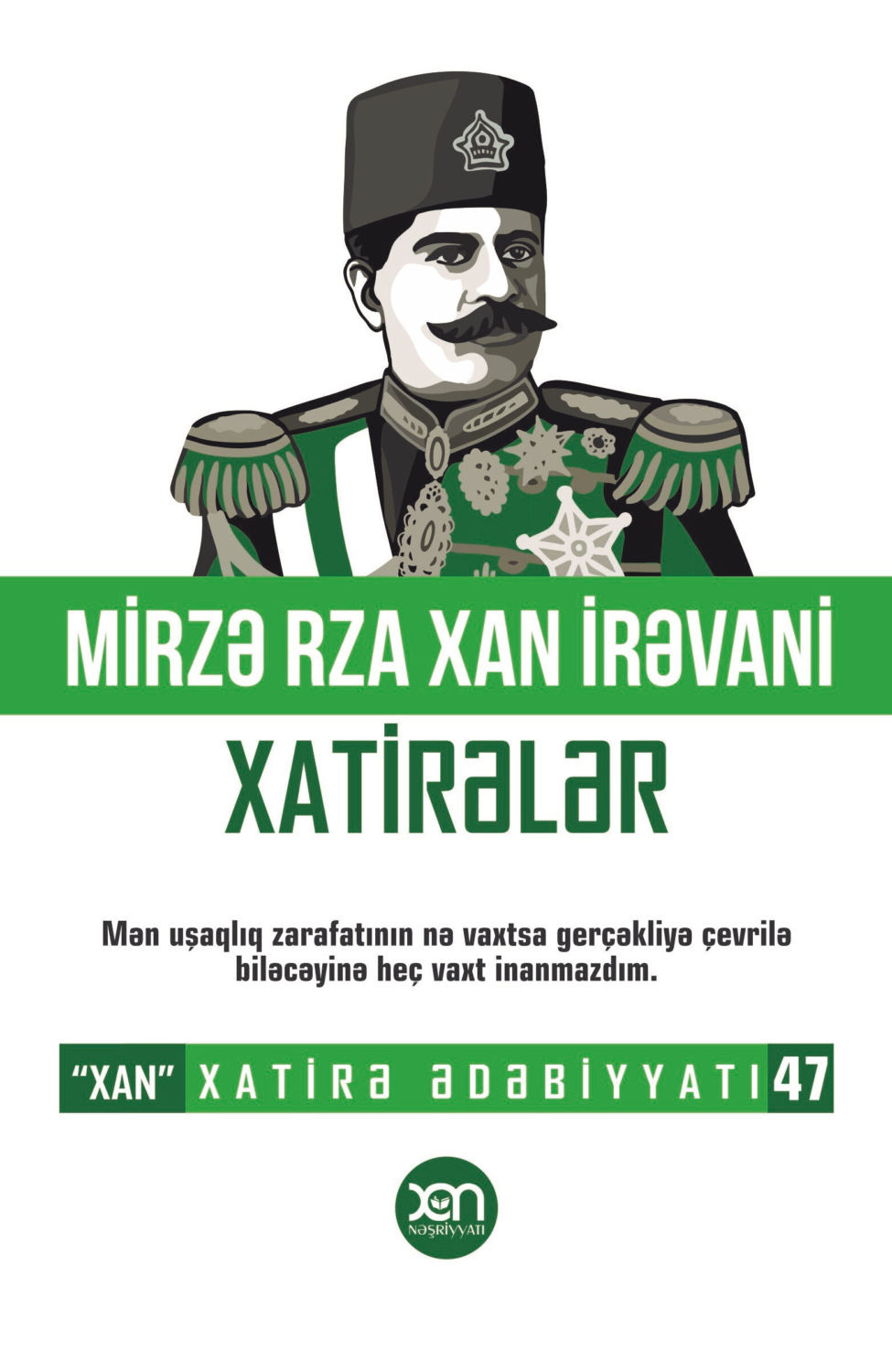 Обложка книги «Xatirələr»
