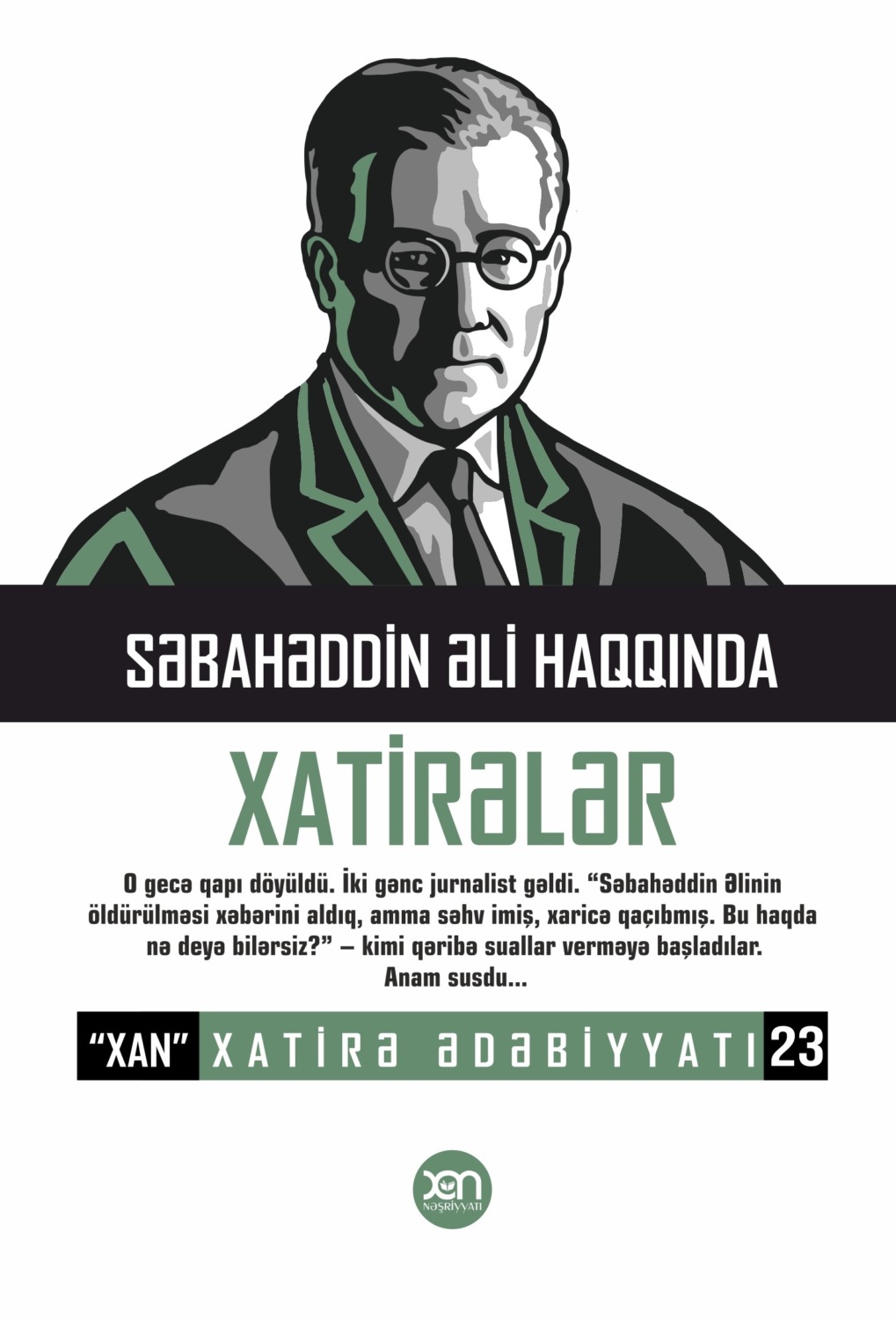 Обложка книги «Səbahəddin Əli haqqında xatirələr»