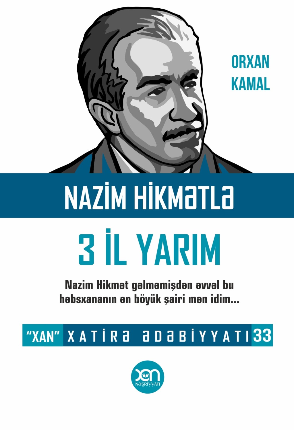Обложка книги «Nazim Hikmətlə 3 il yarım»