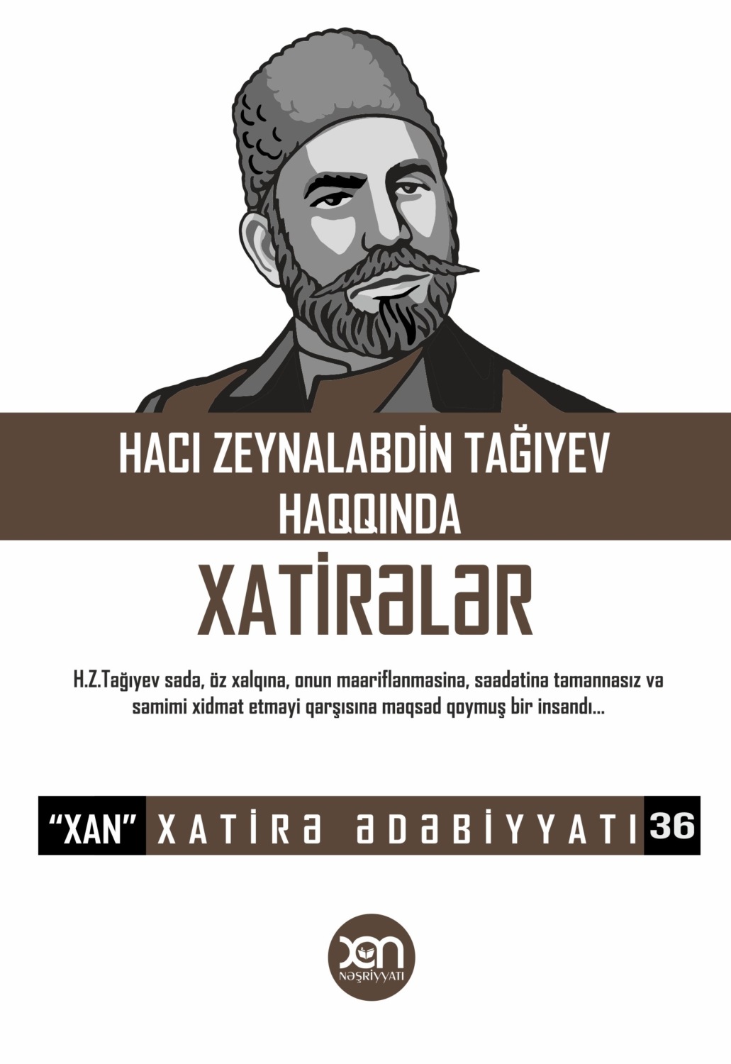Обложка книги «Hacı Zeynalabdin Tağıyev haqqında xatirələr»