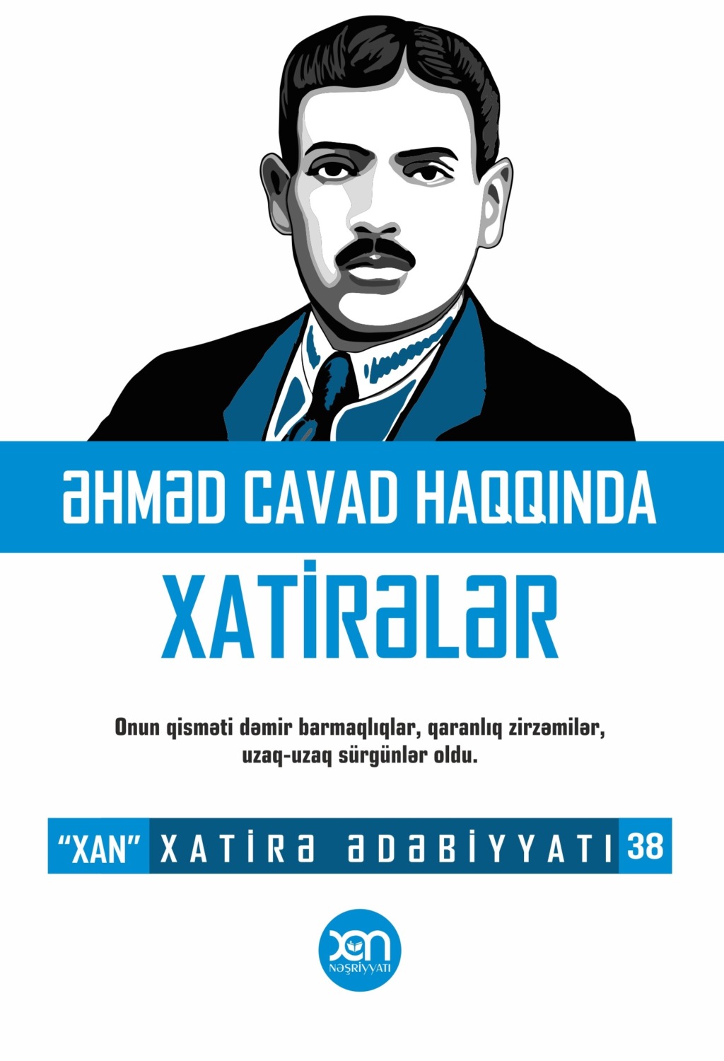 Обложка книги «Əhməd Cavad haqqında xatirələr»