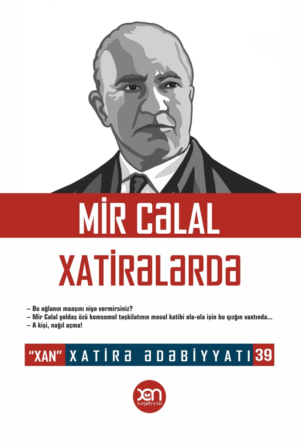 Обложка книги «Mir Cəlal xatirələrdə»