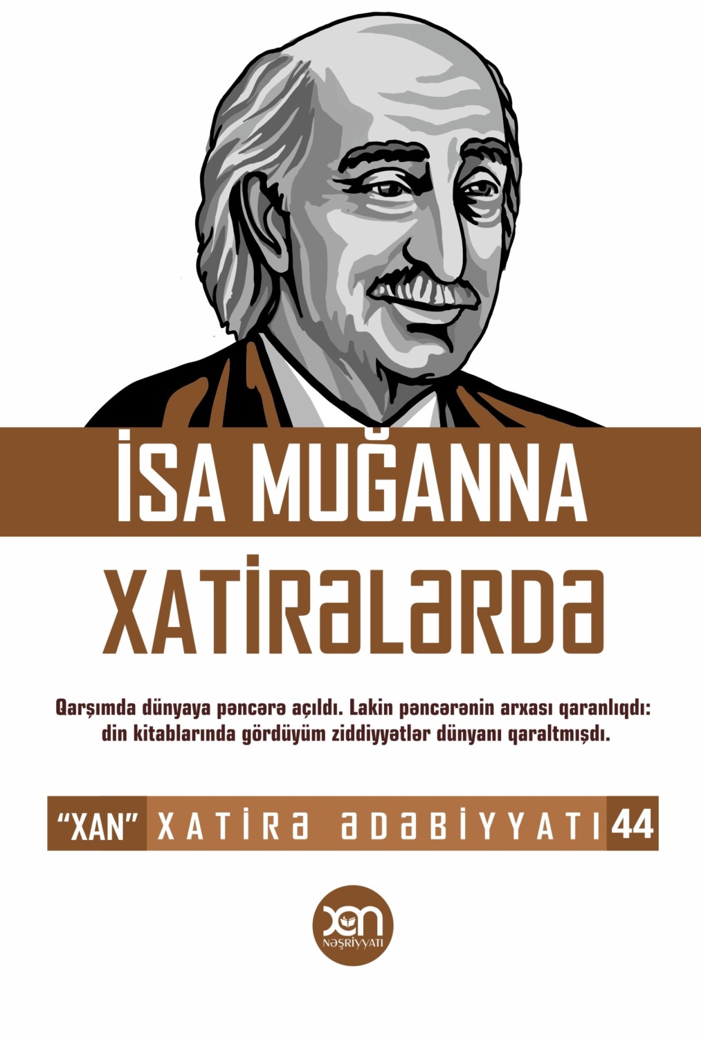 Обложка книги «İsa Muğanna xatirələrdə»