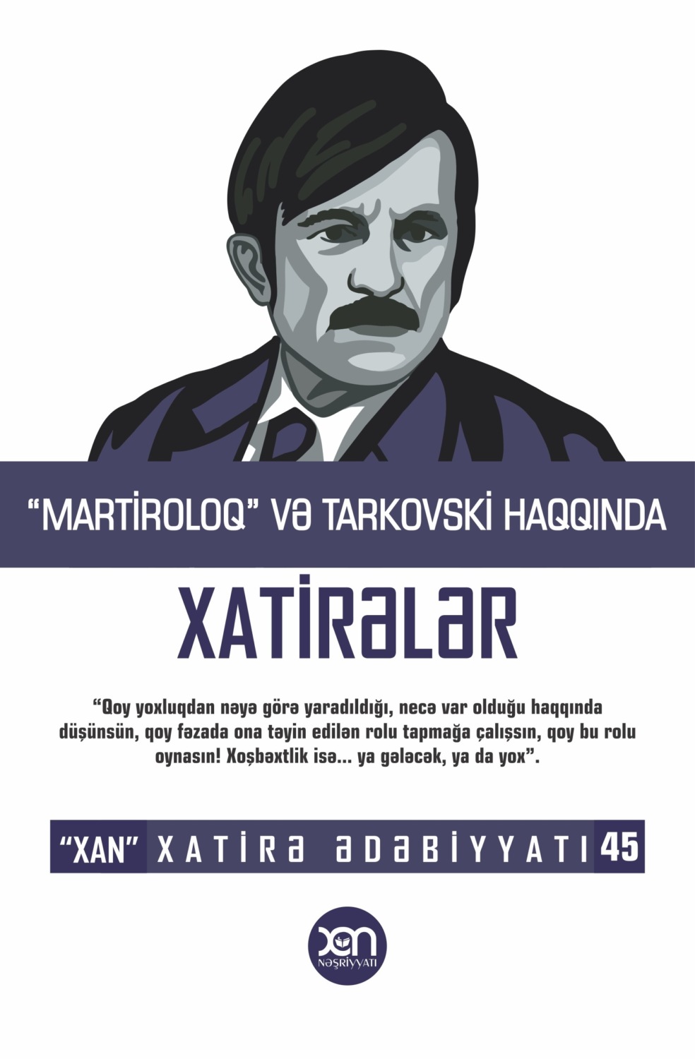 Обложка книги «“Martiroloq” və Tarkovski haqqında xatirələr»
