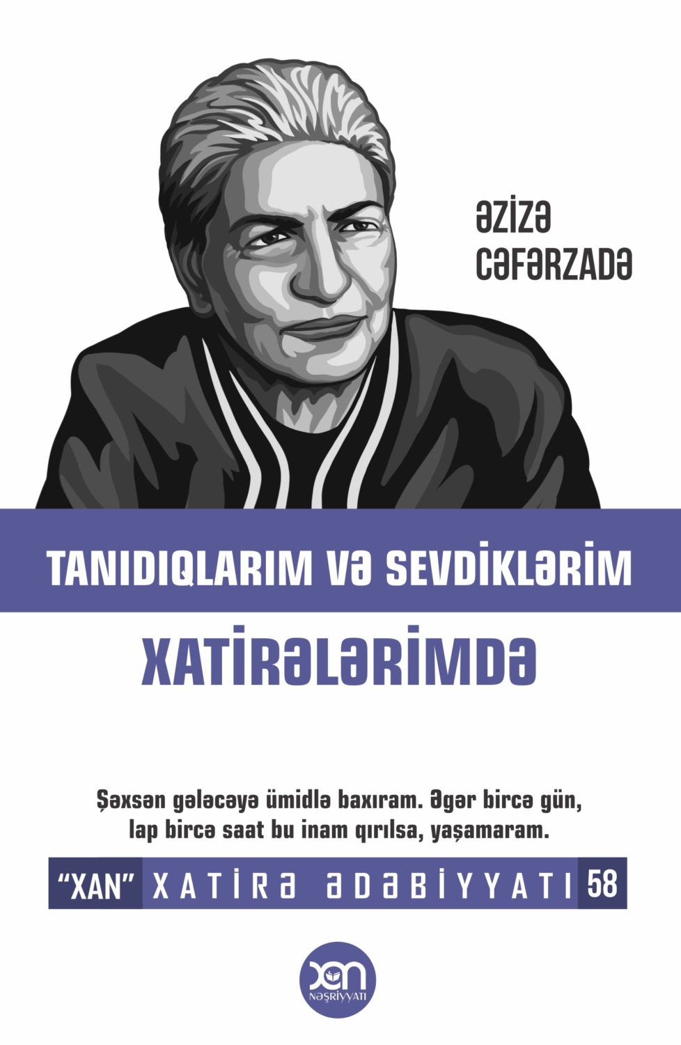 Обложка книги «Tanıdıqlarım və sevdiklərim xatirələrimdə»