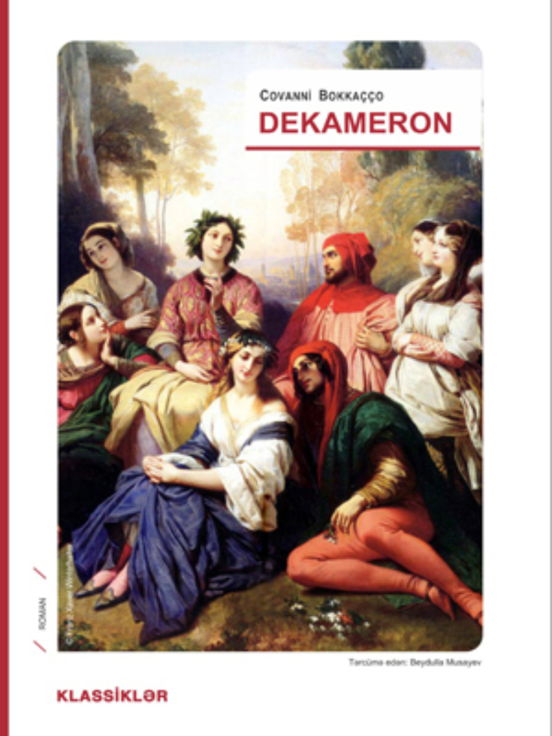 Обложка книги «Dekameron»