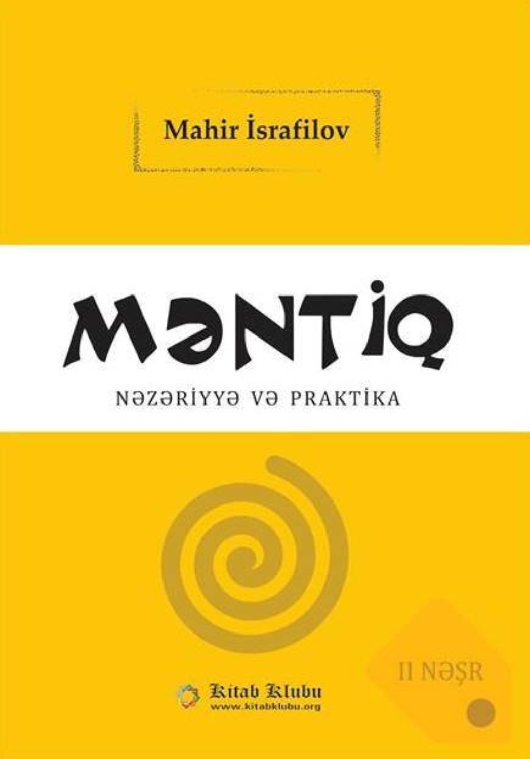 Обложка книги «Məntiq»