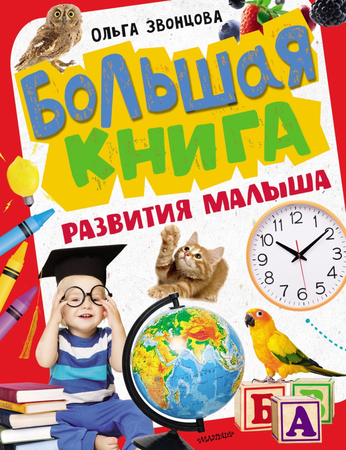 Обложка книги «Большая книга развития малыша»
