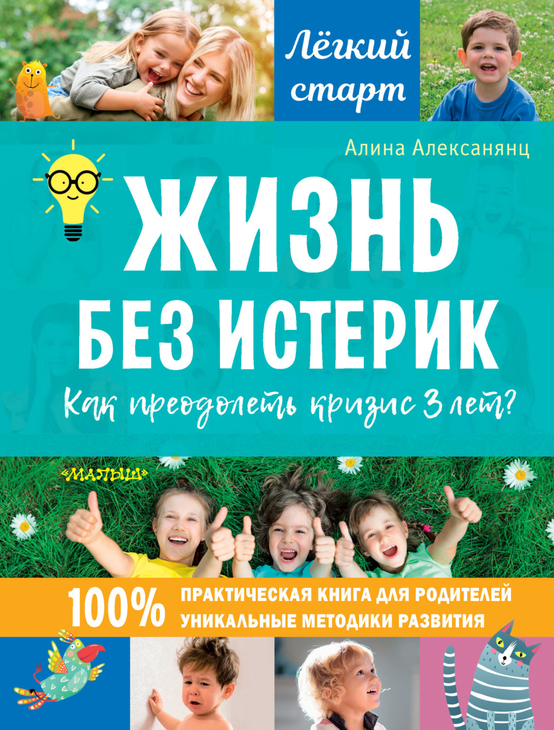 Обложка книги «Жизнь без истерик. Как преодолеть кризис 3 лет?»