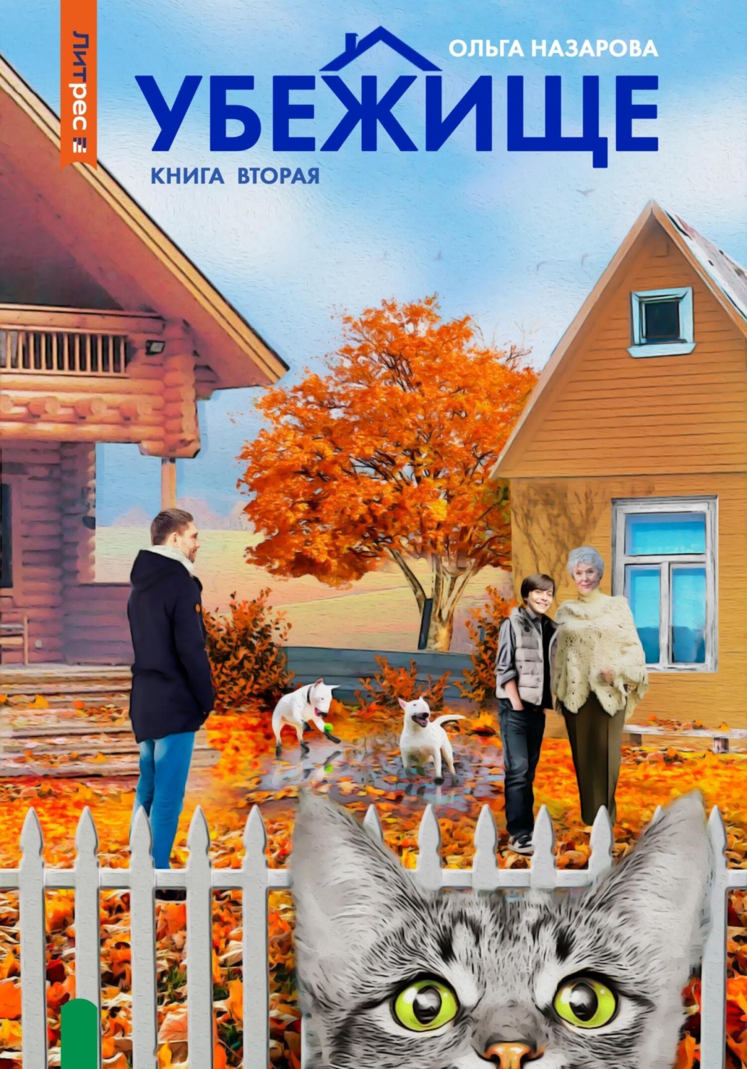Обложка книги «Убежище. Книга вторая»