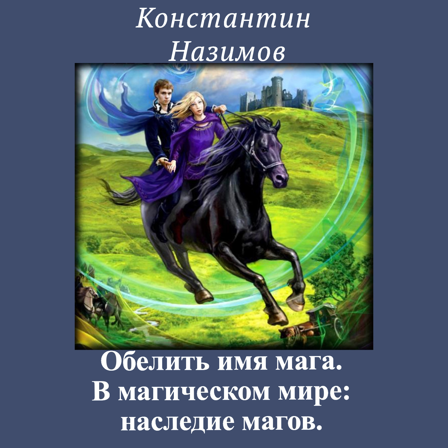 Обложка книги «В магическом мире: наследие магов»