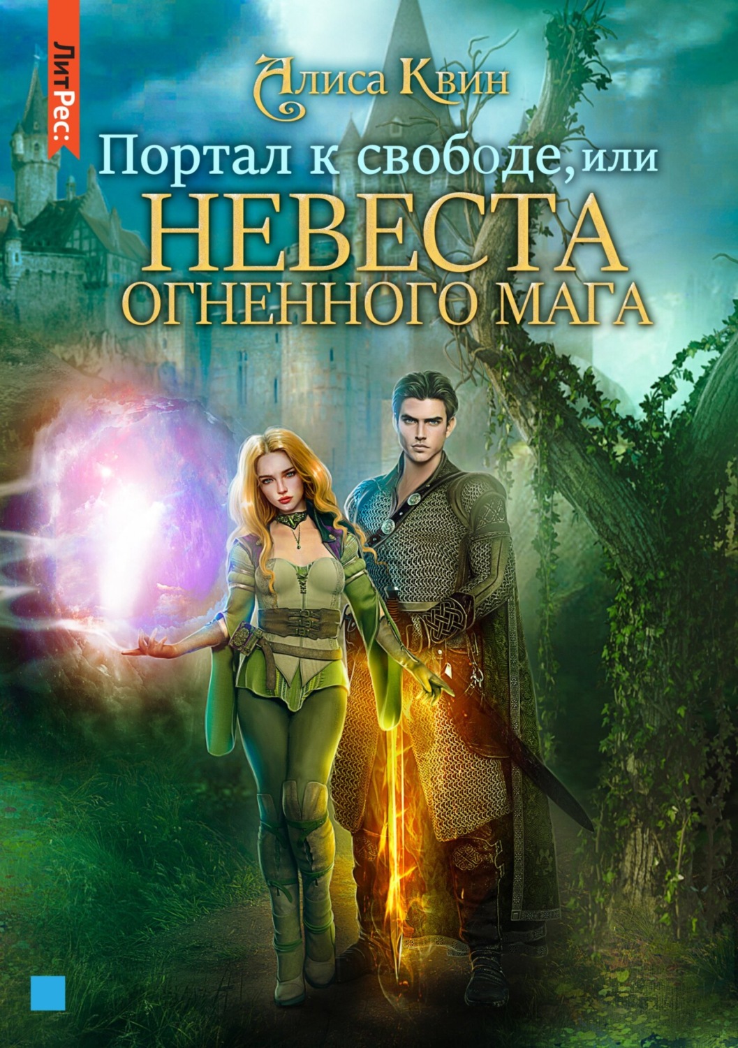 Обложка книги «Портал к свободе, или Невеста огненного мага»