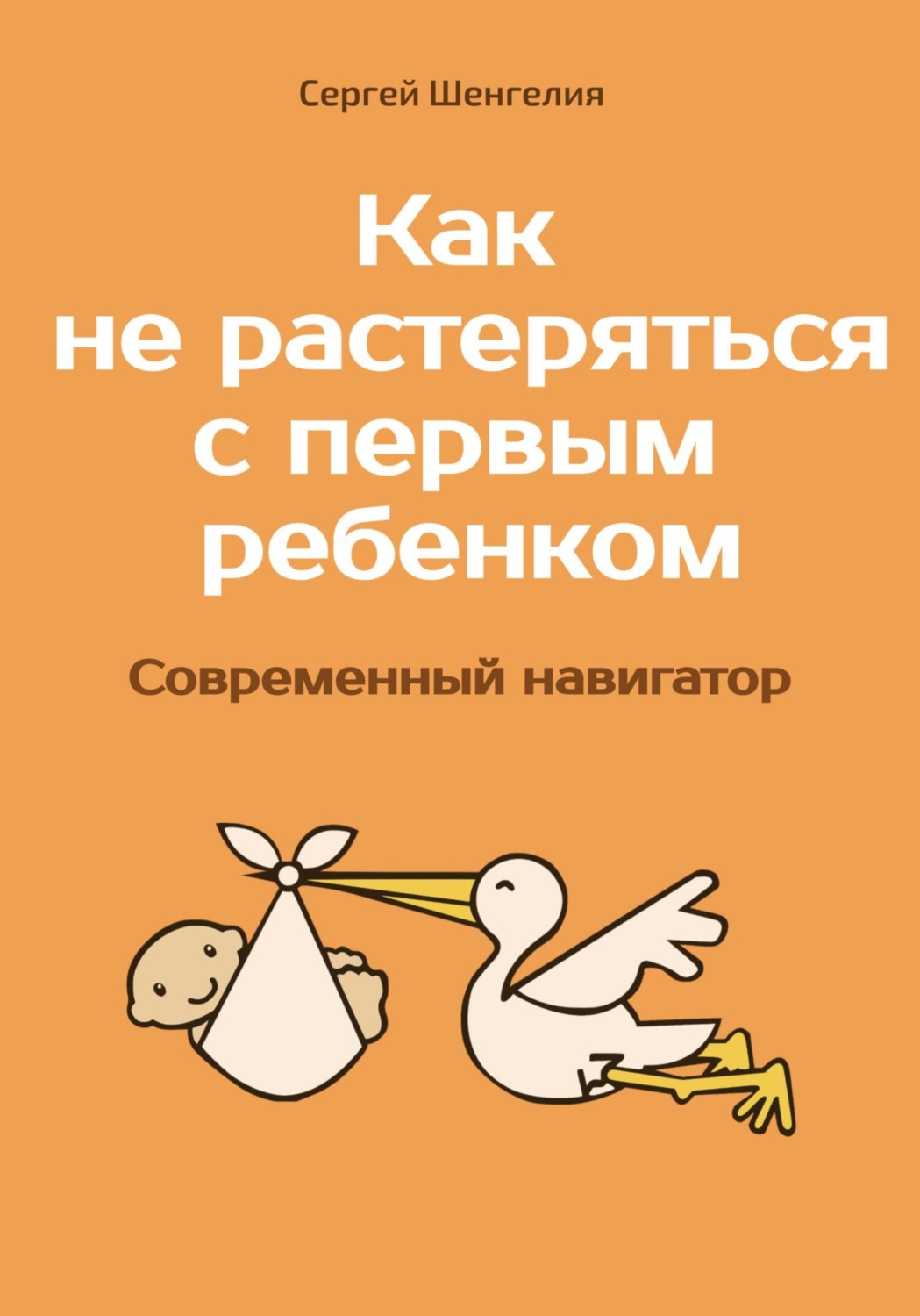 Обложка книги «Как не растеряться с первым ребенком. Современный навигатор»