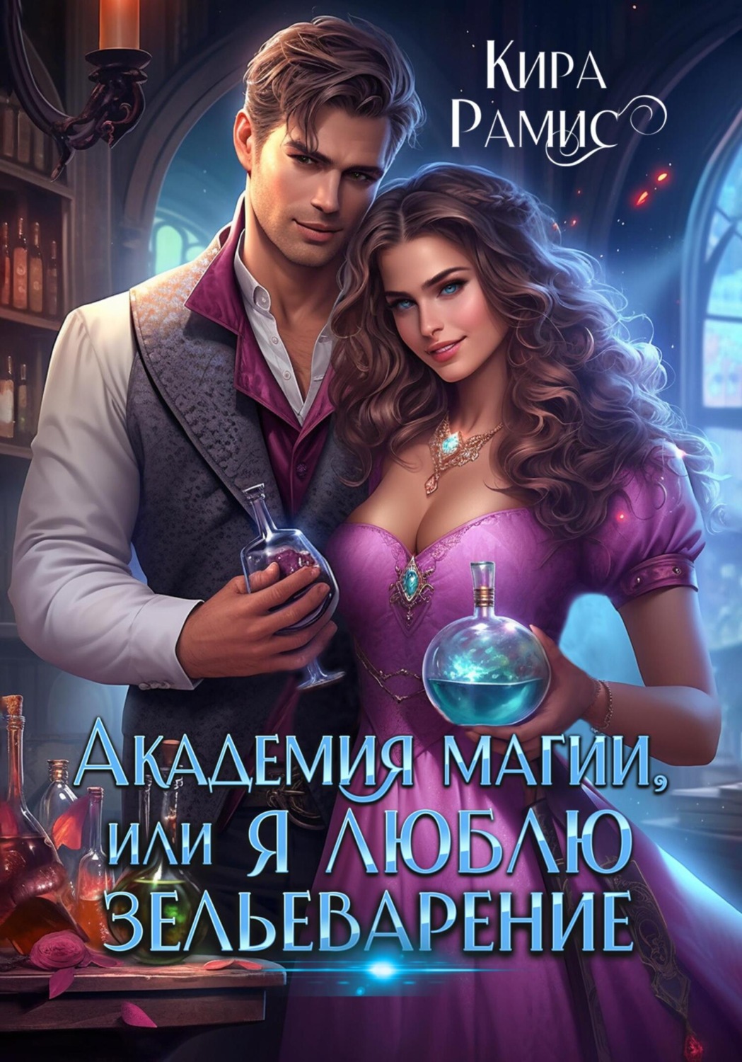 Обложка книги «Академия магии, или Я люблю зельеварение»