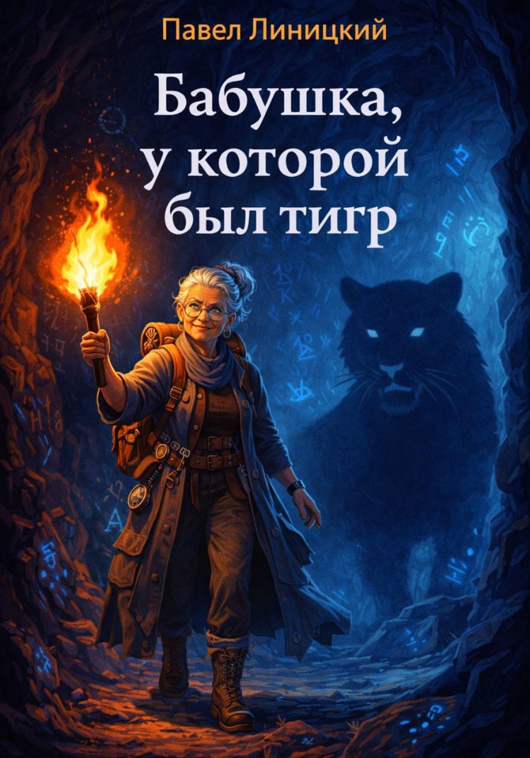 Обложка книги «Бабушка, у которой был тигр»