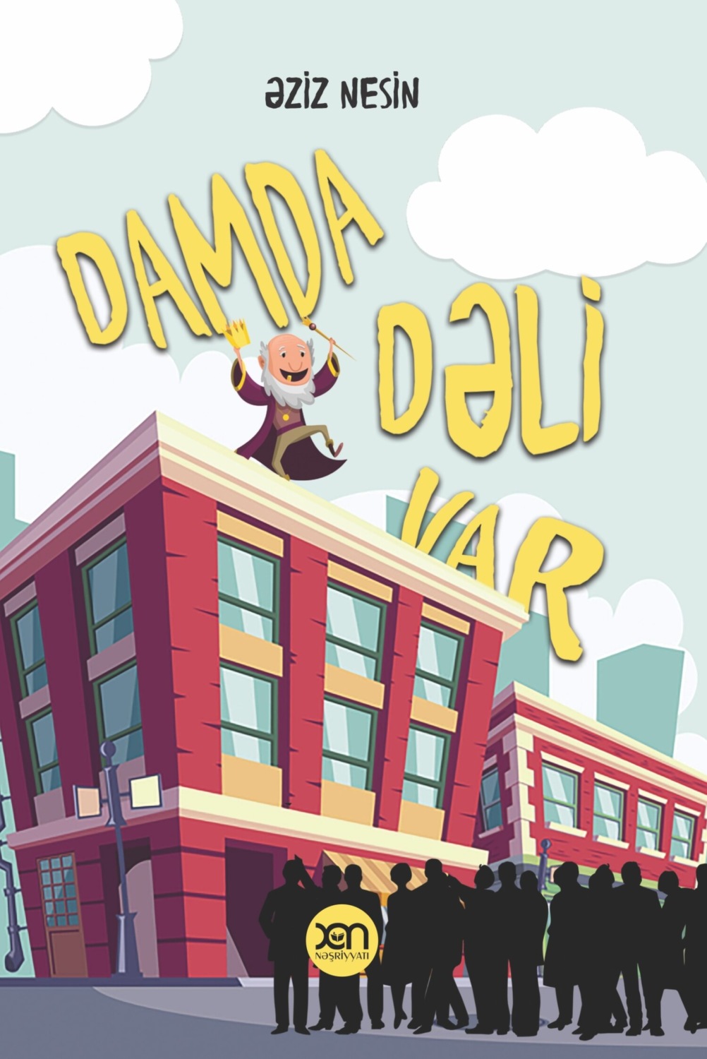 Обложка книги «Damda dəli var»