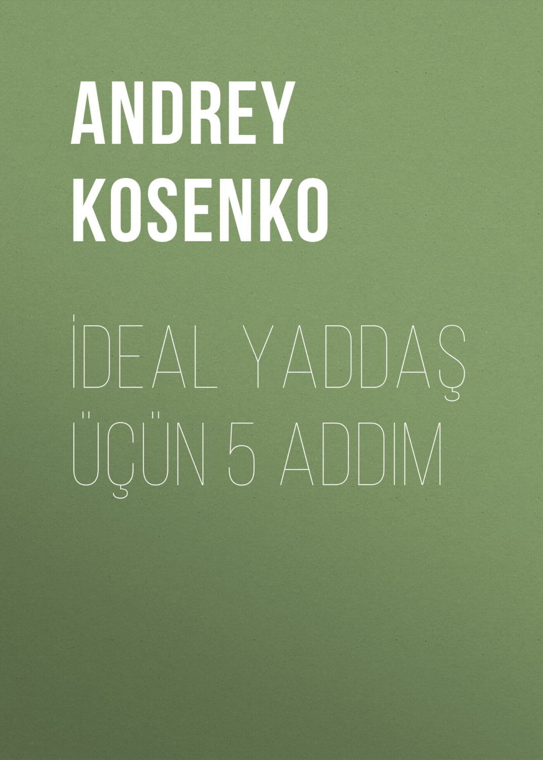 Обложка книги «İdeal yaddaş üçün 5 addım»