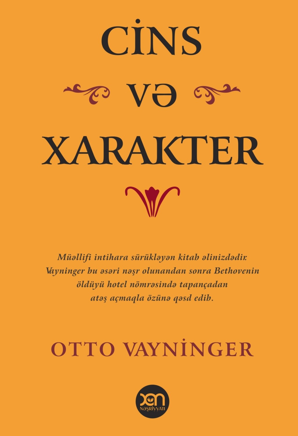 Обложка книги «Cins və xarakter»