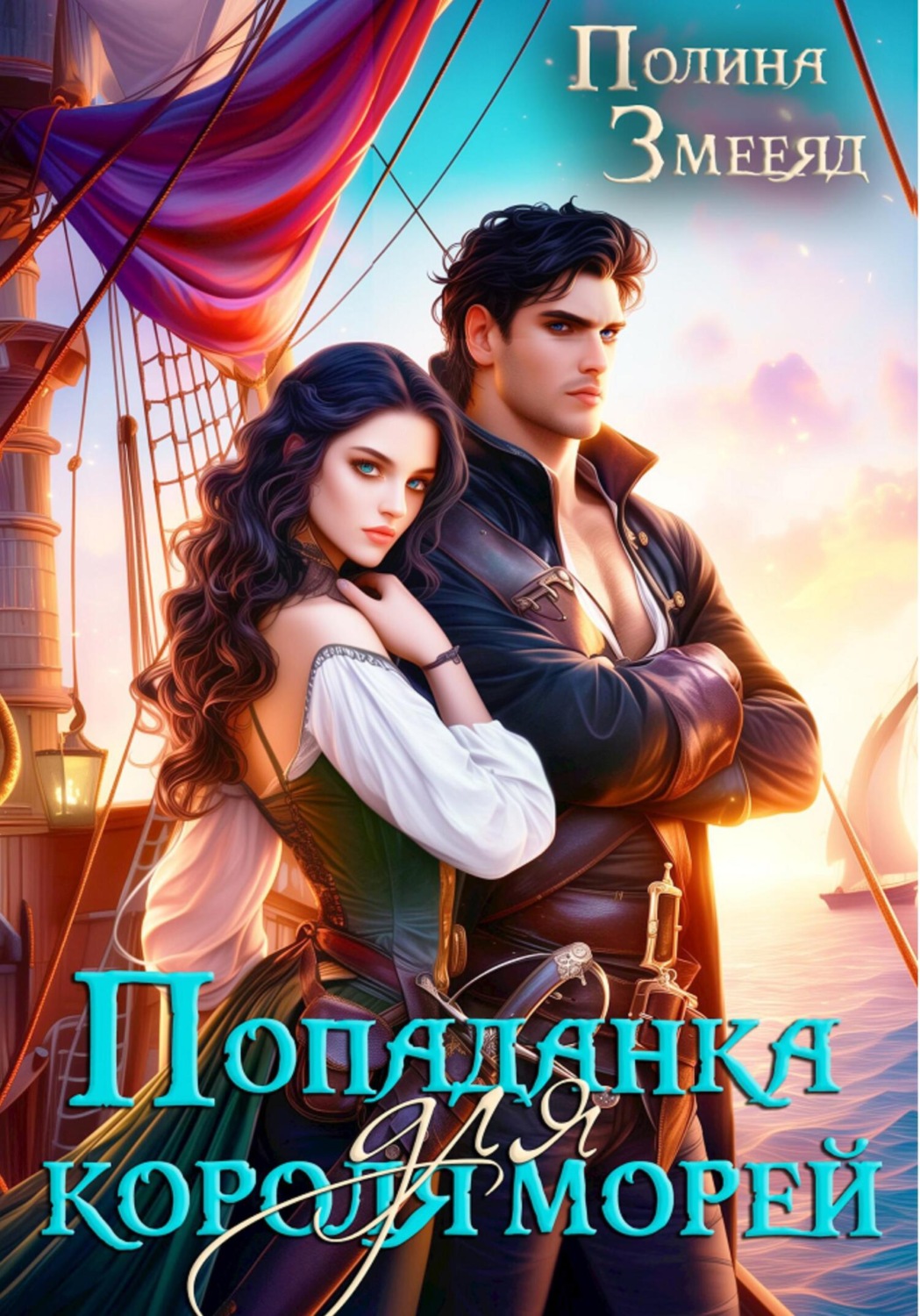 Обложка книги «Попаданка для короля морей»