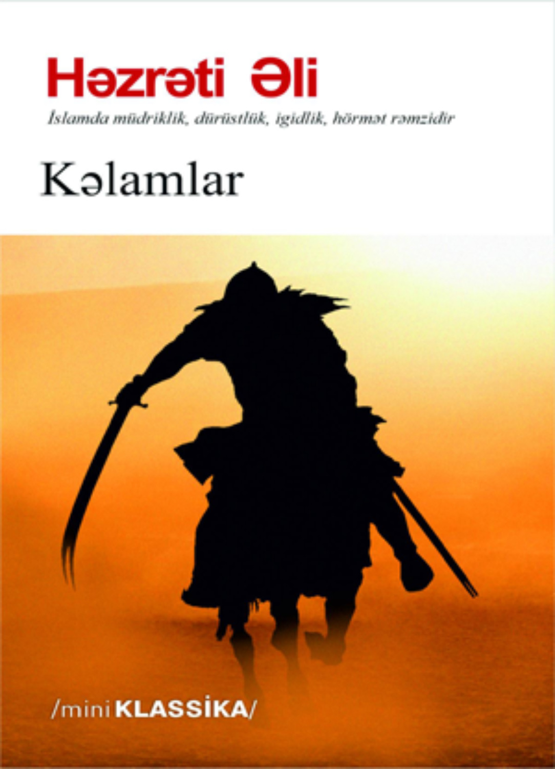 Обложка книги «Kəlamlar»