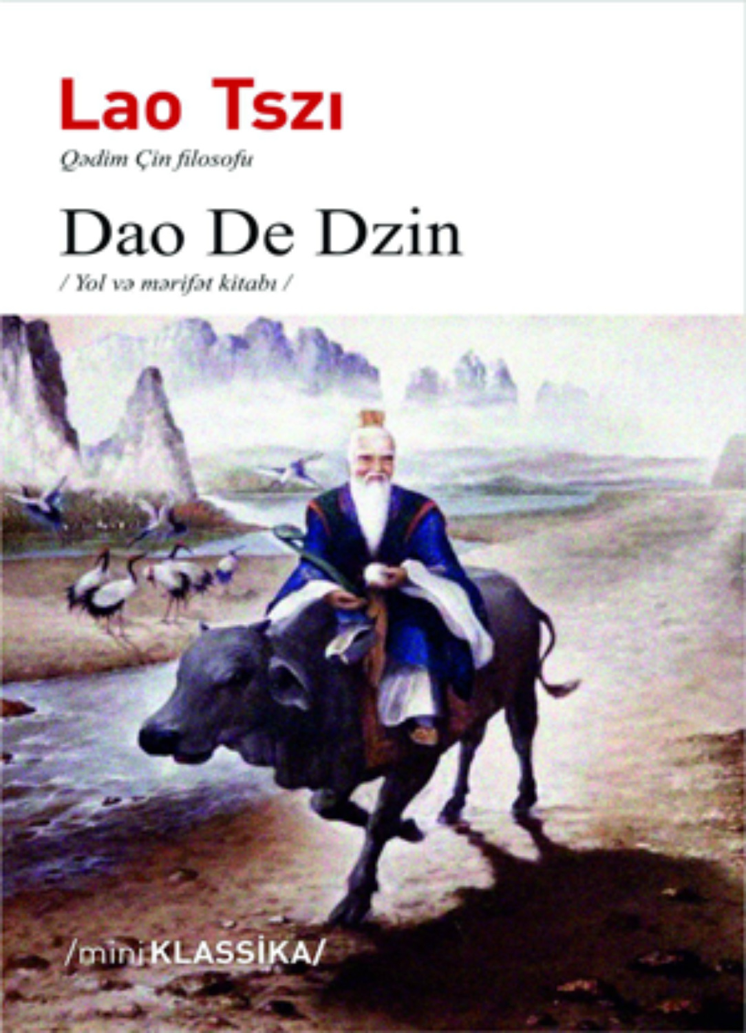 Обложка книги «DAO DE TZİN»