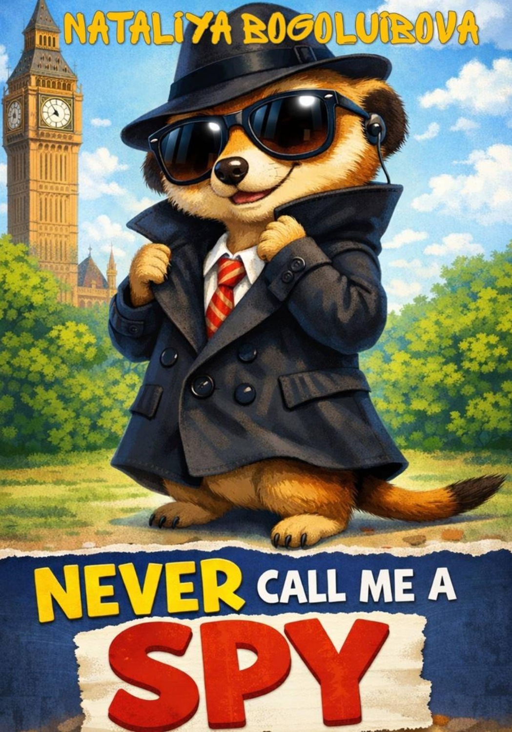 Обложка книги «Never call me a spy»