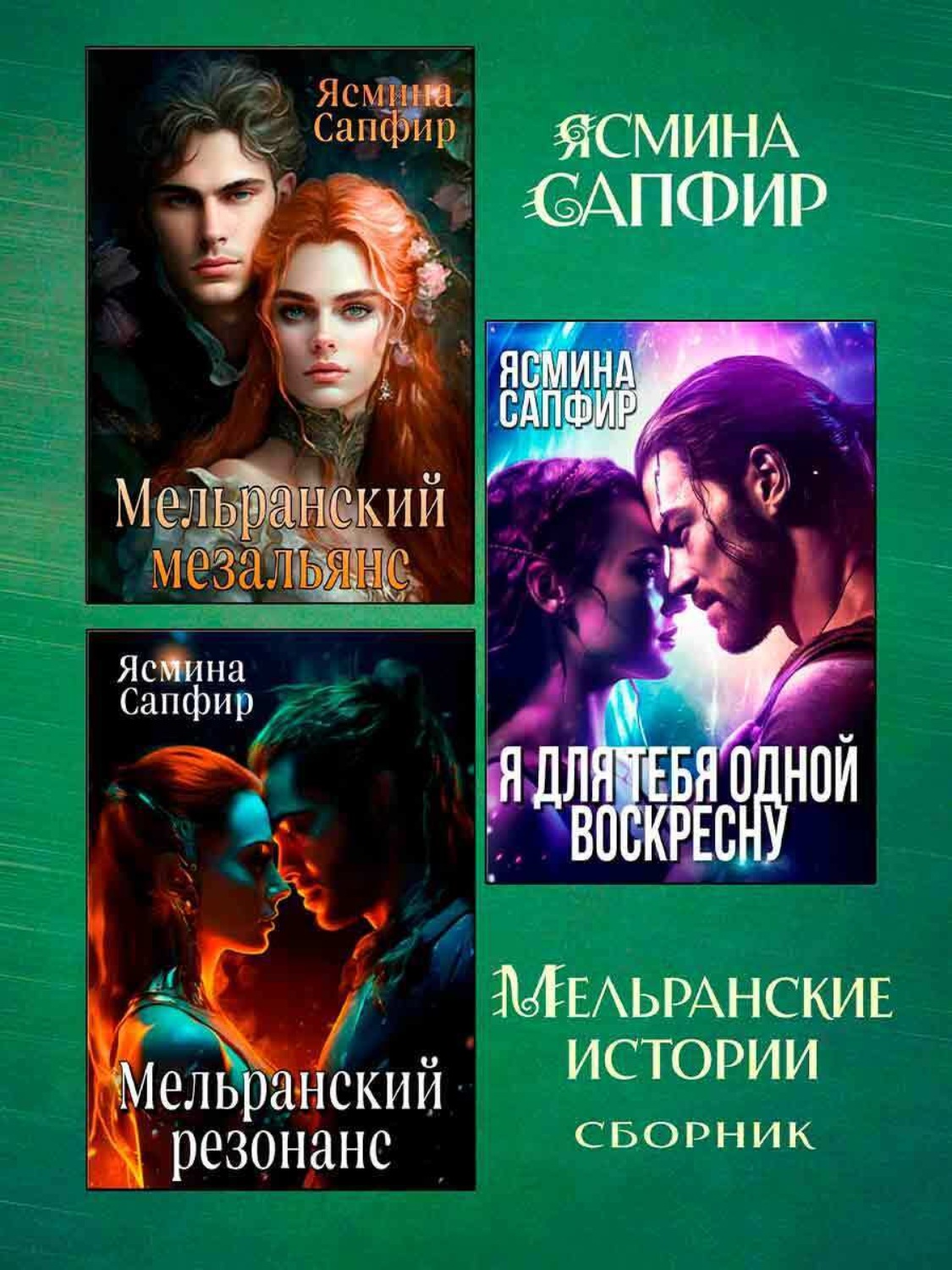 Обложка книги «Мельранские истории. Сборник из 3 книг»
